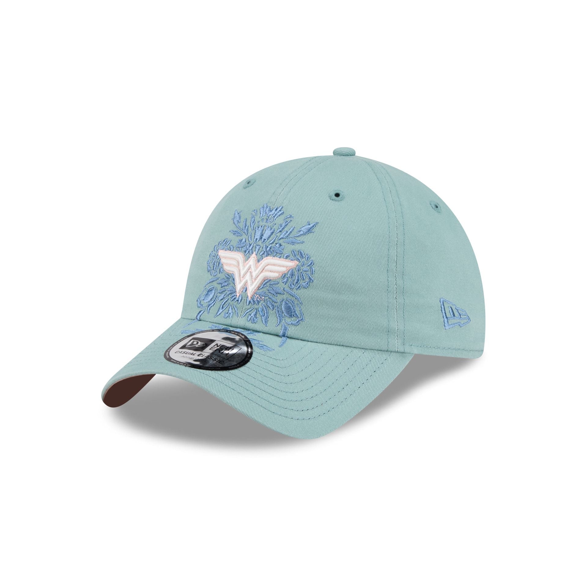 Wonder Woman Floral Casual Classic Adjustable Hat