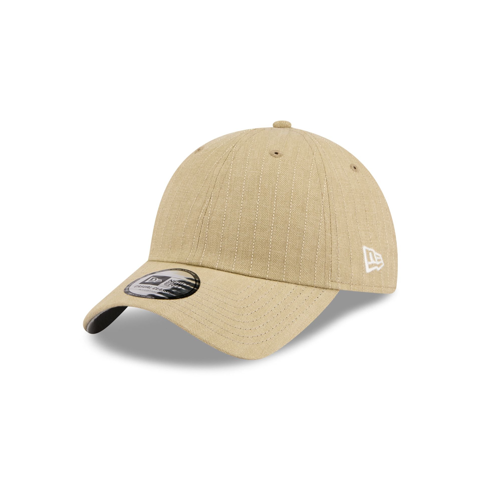 New Era Cap Herringbone Tan Casual Classic Adjustable Hat