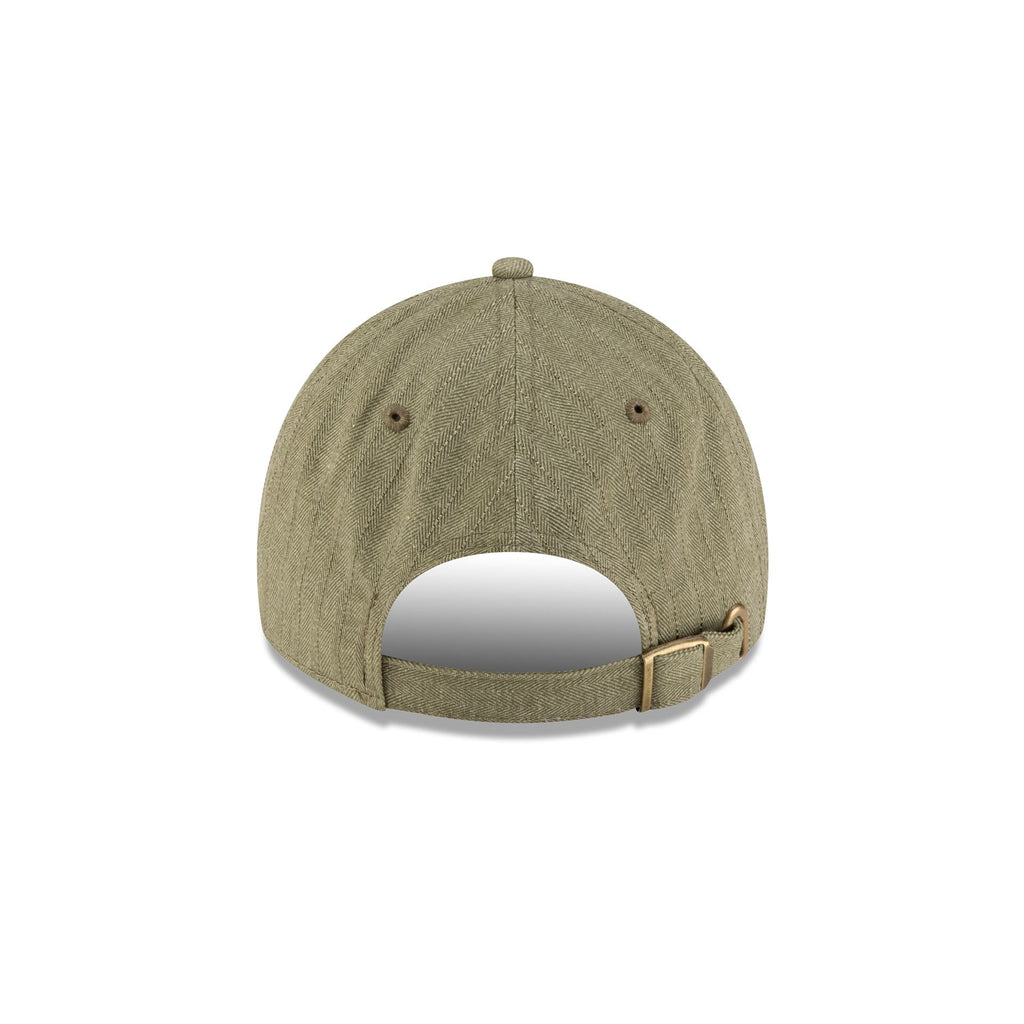 New Era Cap Herringbone New Olive Casual Classic Adjustable Hat