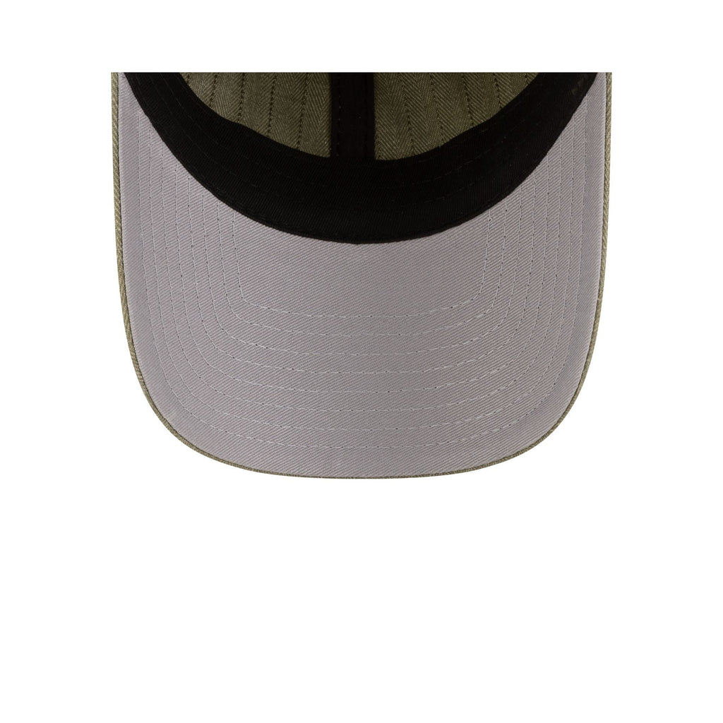 New Era Cap Herringbone New Olive Casual Classic Adjustable Hat
