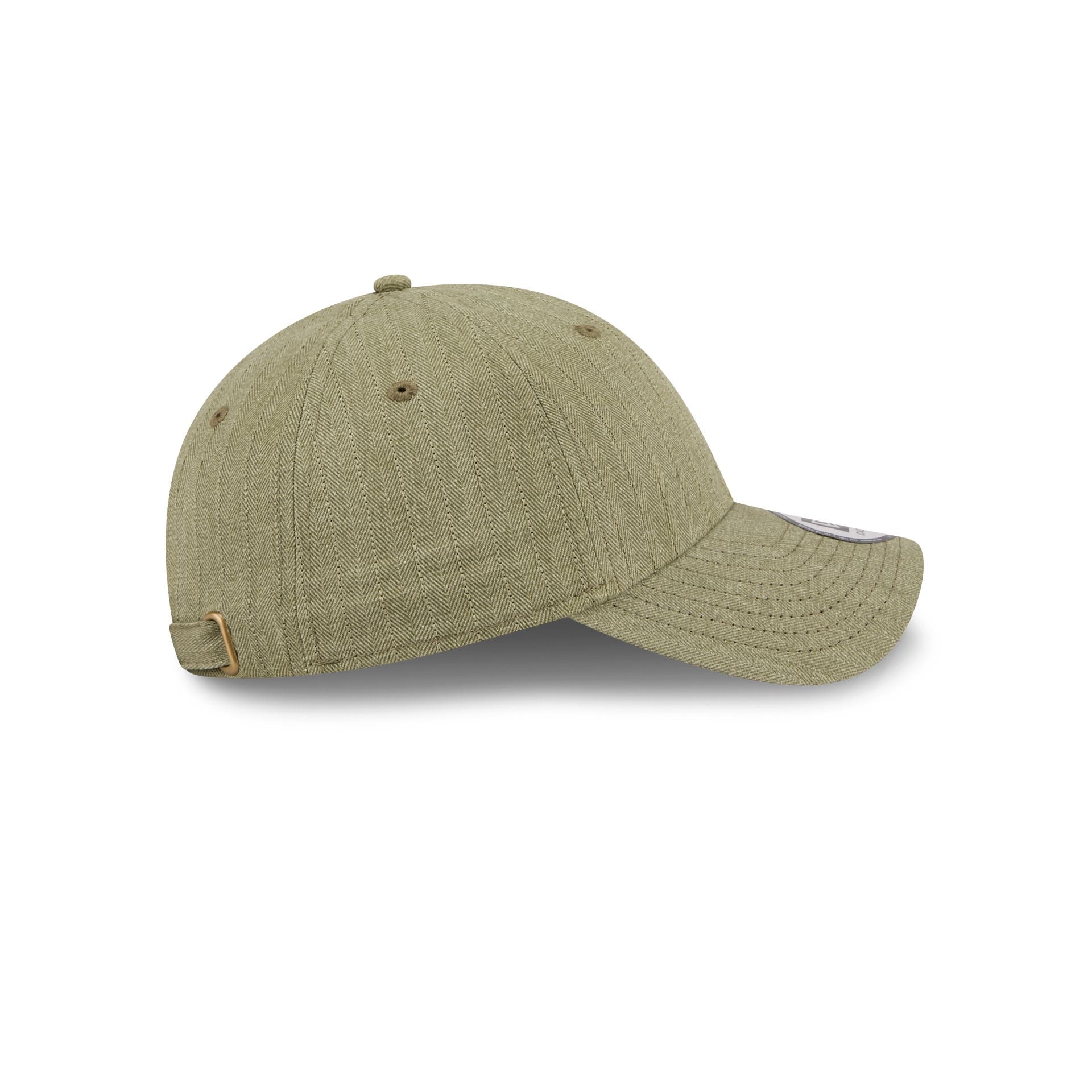New Era Cap Herringbone New Olive Casual Classic Adjustable Hat