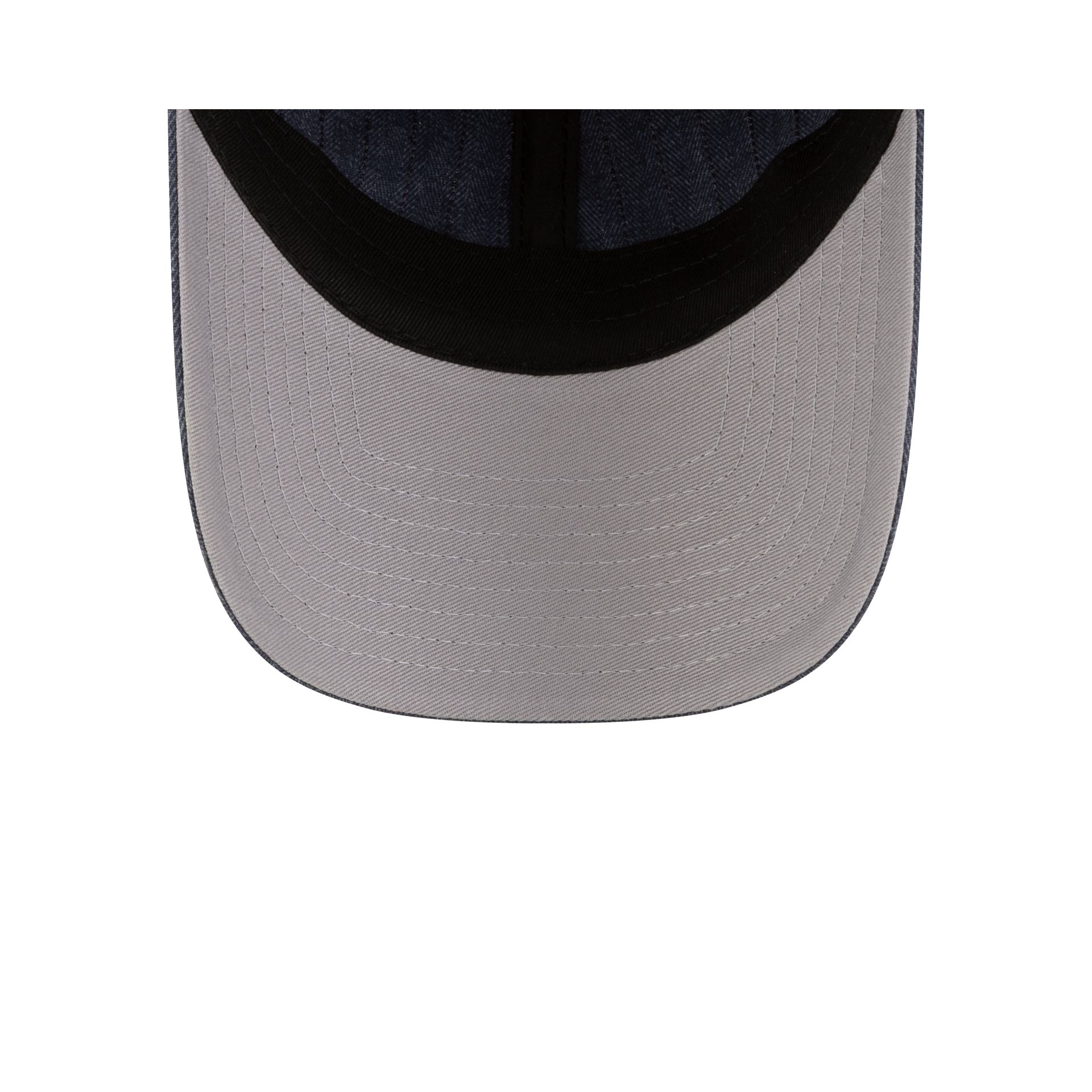 New Era Cap Herringbone Slate Casual Classic Adjustable Hat
