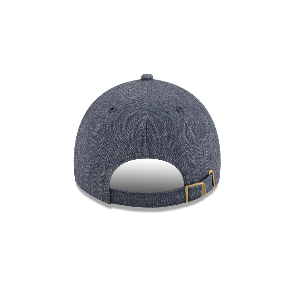 New Era Cap Herringbone Slate Casual Classic Adjustable Hat