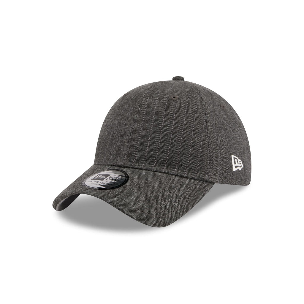 New Era Cap Herringbone Black Casual Classic Adjustable Hat
