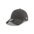 New Era Cap Herringbone Black Casual Classic Adjustable Hat