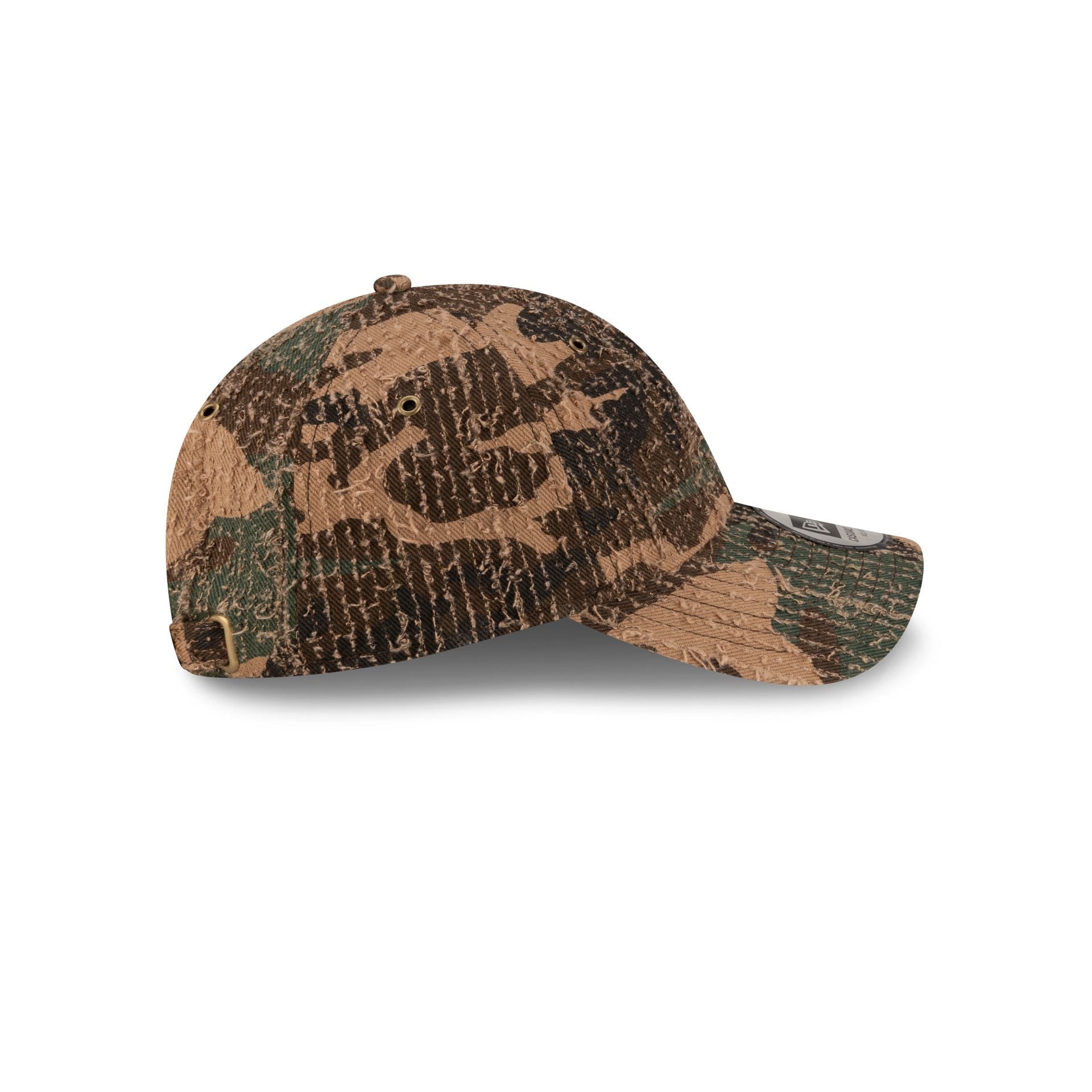 New Era Cap Ripped Pinstripe Camo Casual Classic Adjustable Hat