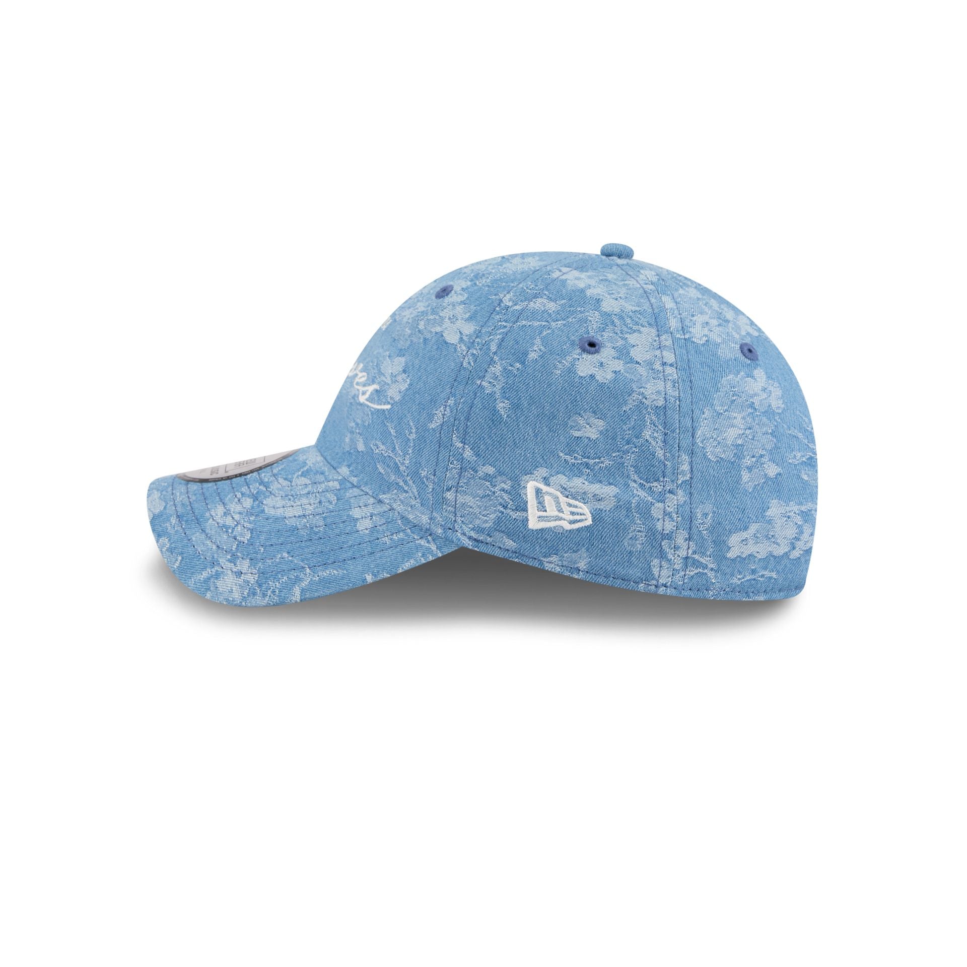 Atlanta Braves Blue Leaves Casual Classic Adjustable Hat