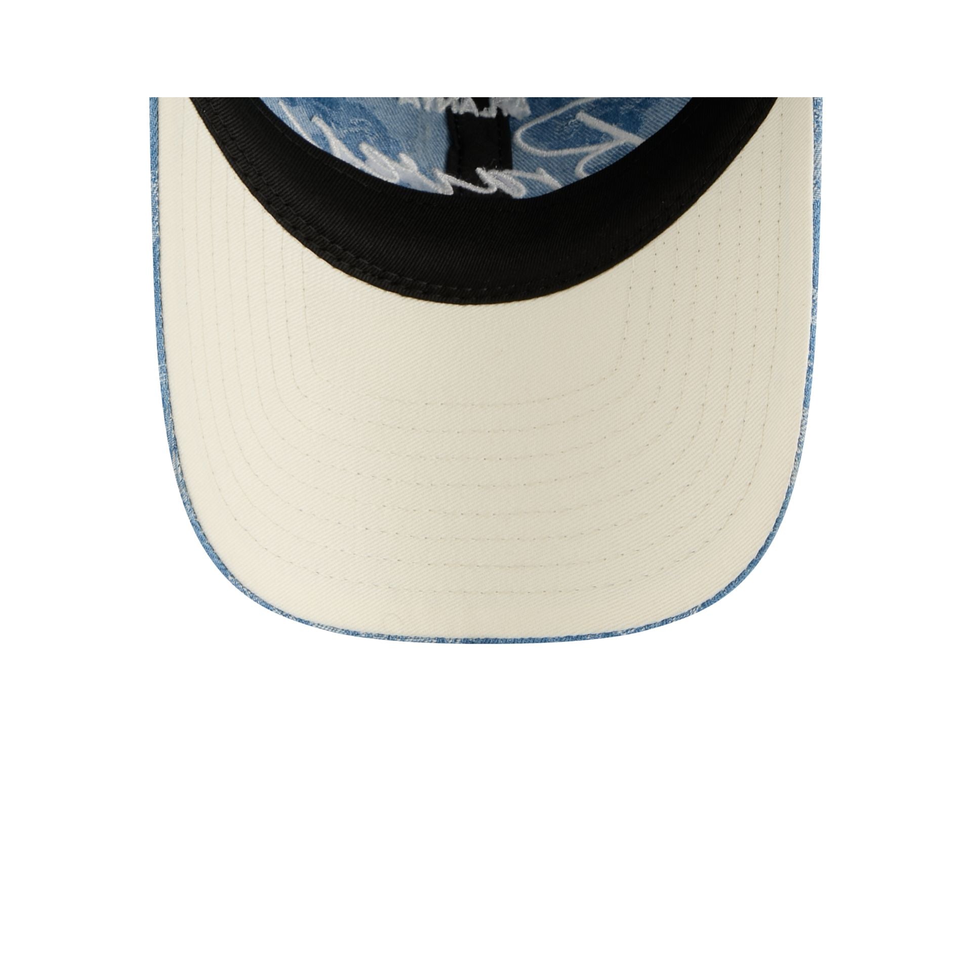 Atlanta Braves Blue Leaves Casual Classic Adjustable Hat