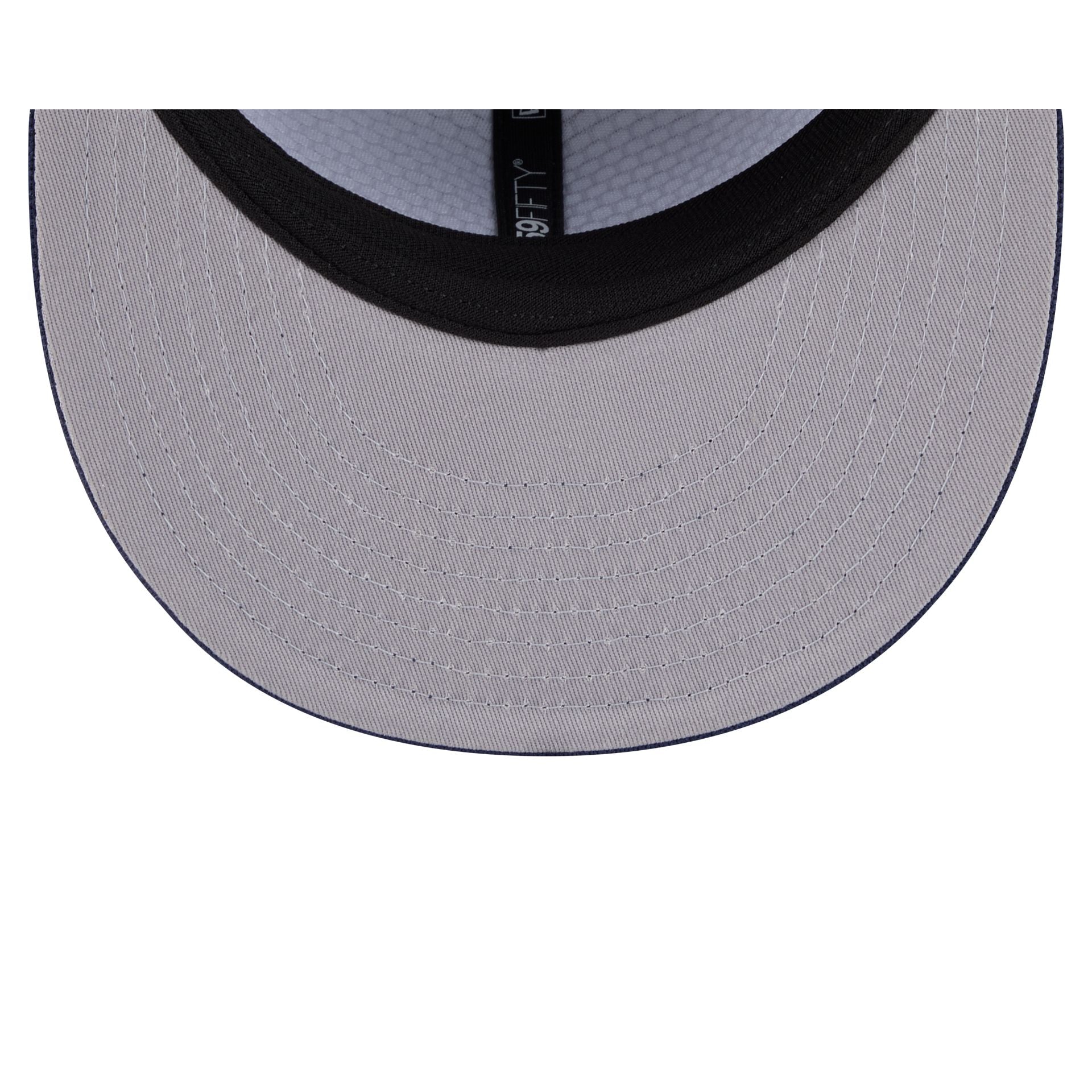 New Era Cap Navy Cotton 59FIFTY Fitted Hat