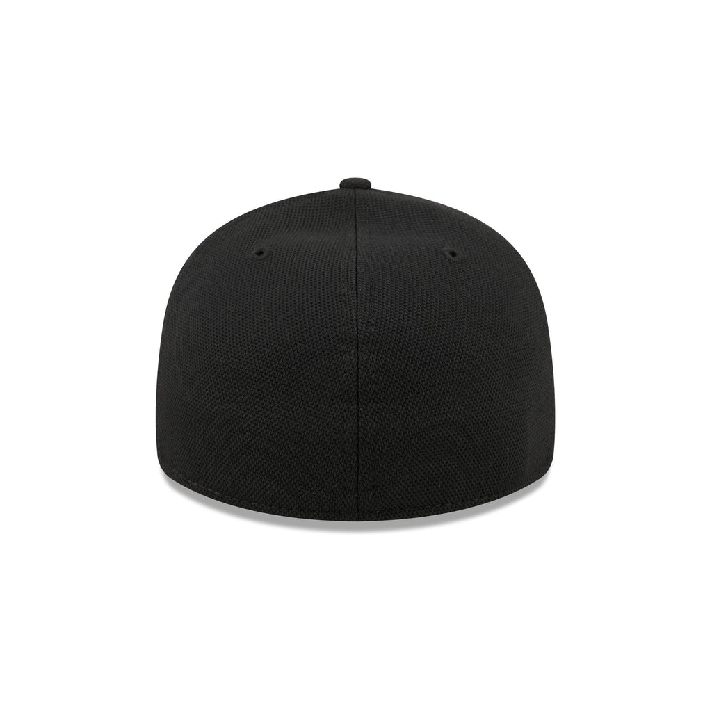 New Era Cap Black Cotton Low Profile 59FIFTY Fitted Hat