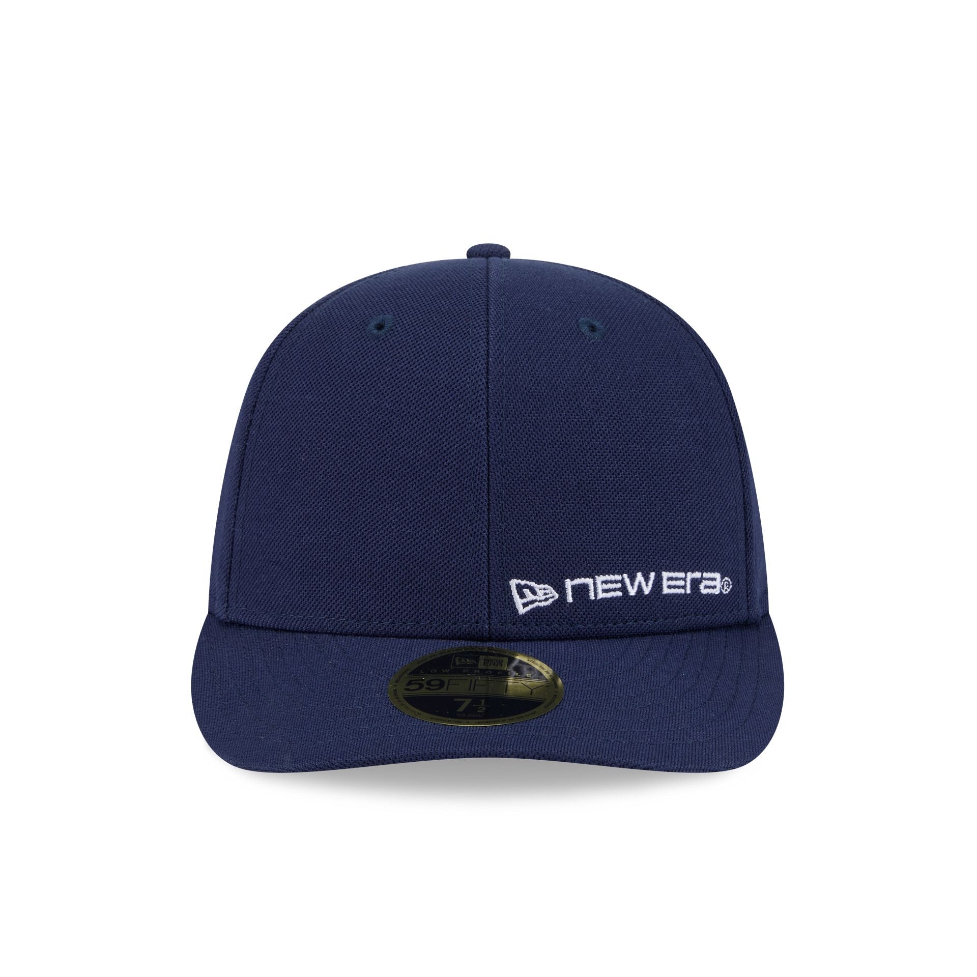 New Era Cap Navy Cotton Low Profile 59FIFTY Fitted Hat