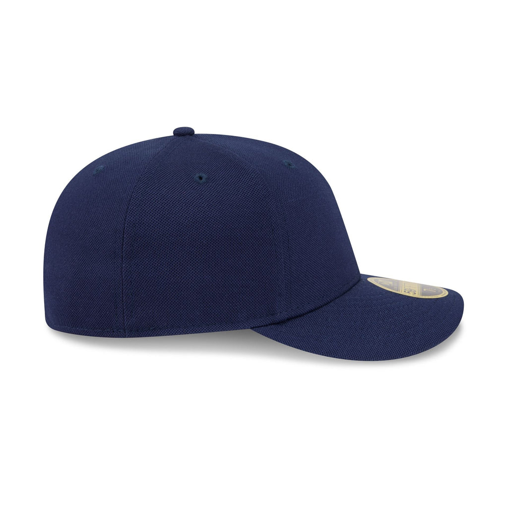 New Era Cap Navy Cotton Low Profile 59FIFTY Fitted Hat