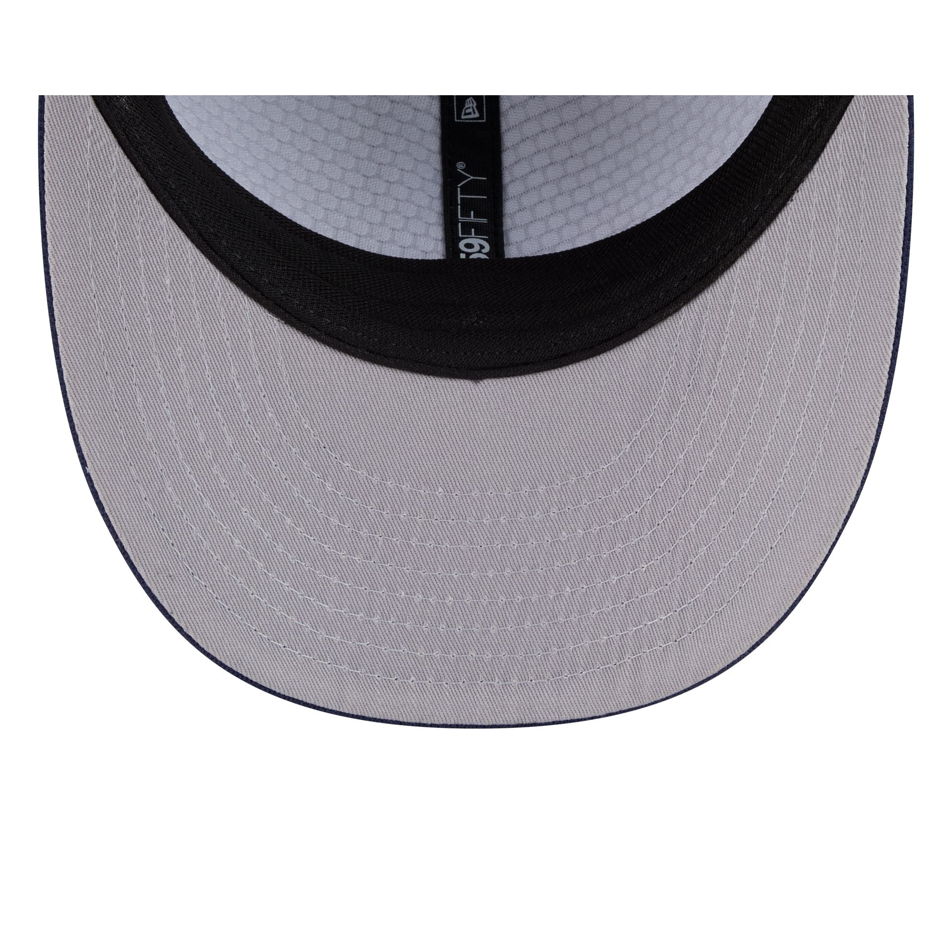 New Era Cap Navy Cotton Low Profile 59FIFTY Fitted Hat