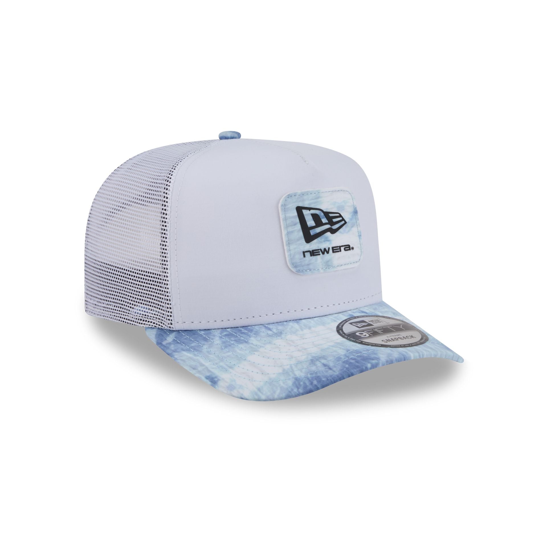 New Era Cap White Dye Visor 9FIFTY A-Frame Snapback Hat