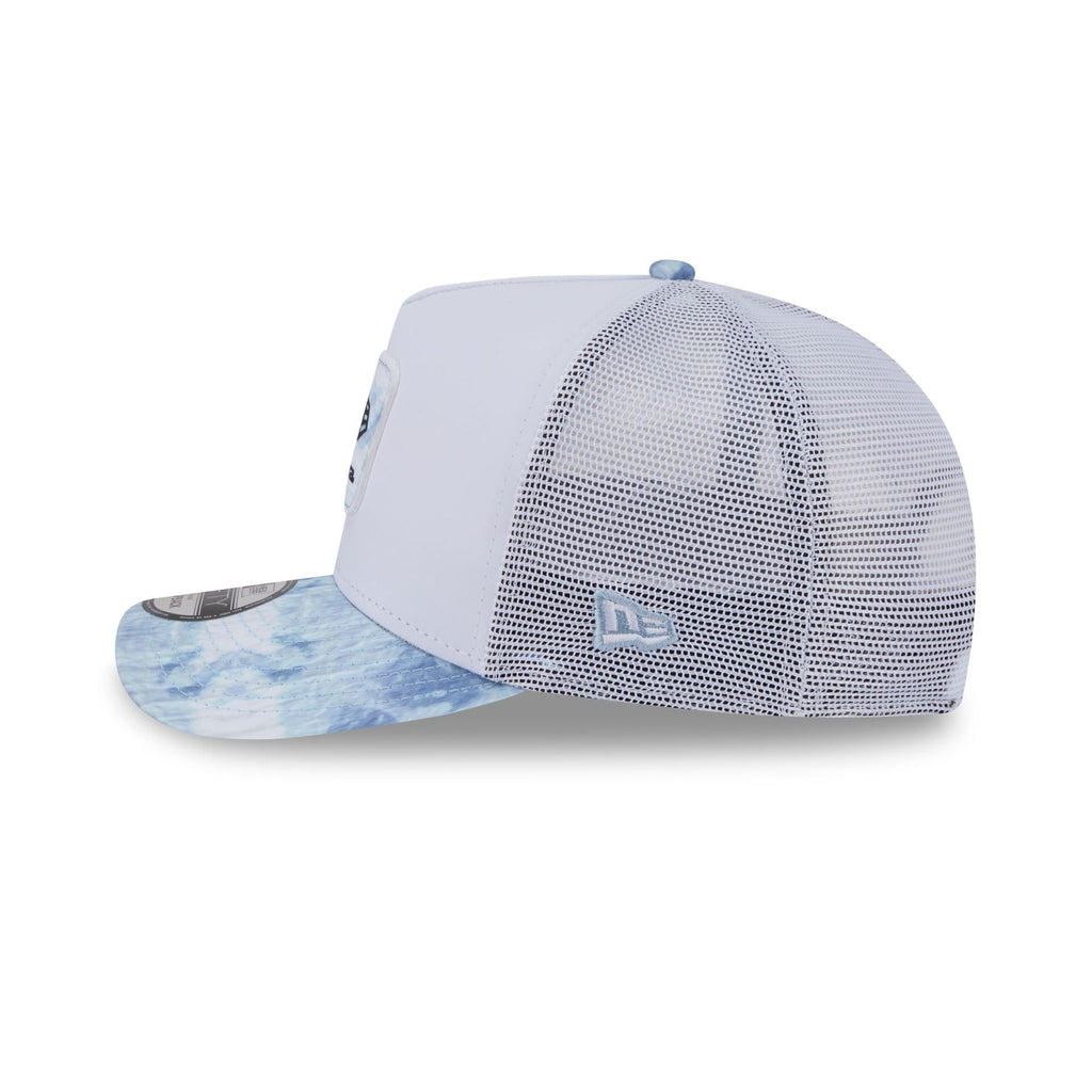New Era Cap White Dye Visor 9FIFTY A-Frame Snapback Hat