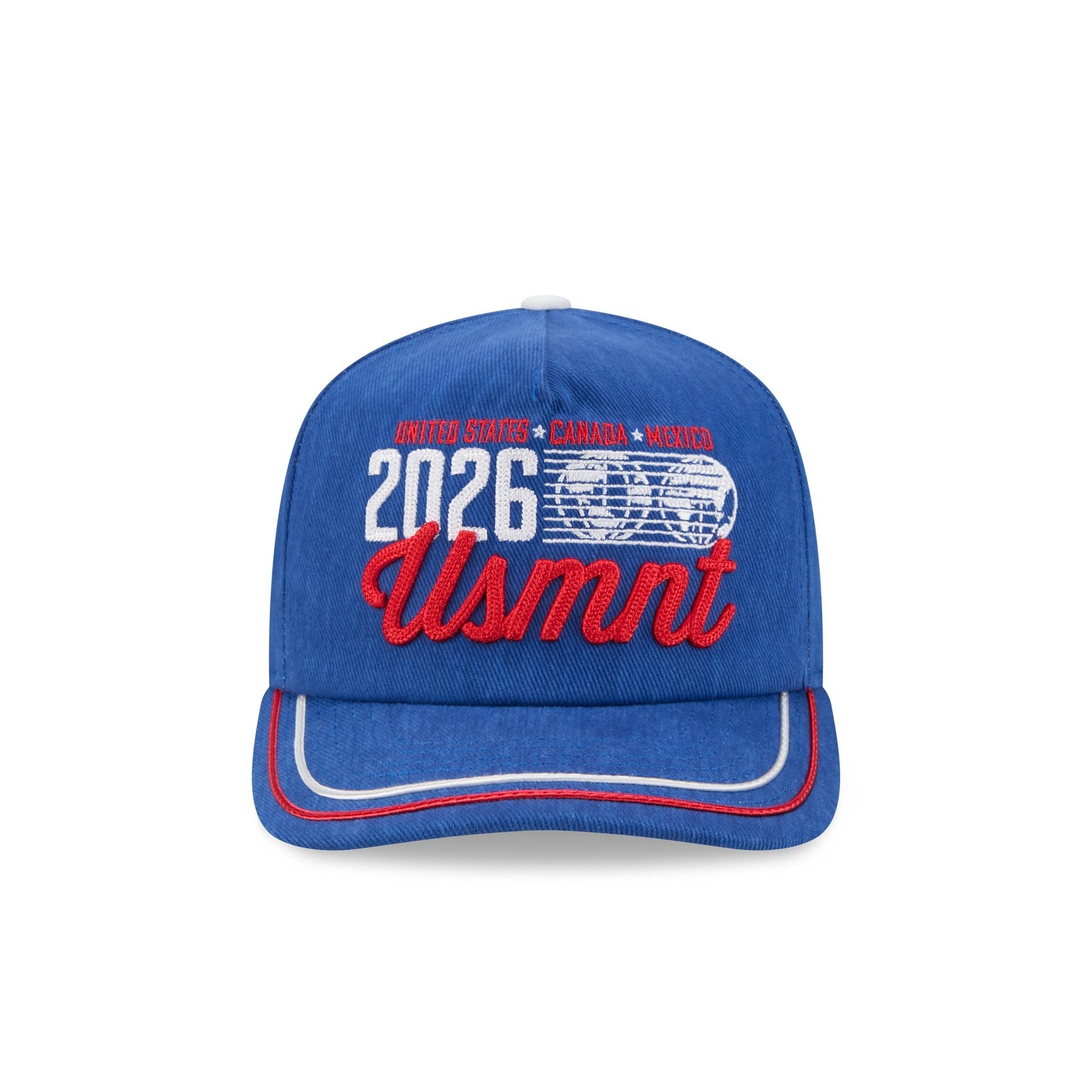 New Era Cap 2026 USA Soccer Textured Wordmark 19TWENTY Adjustable Hat