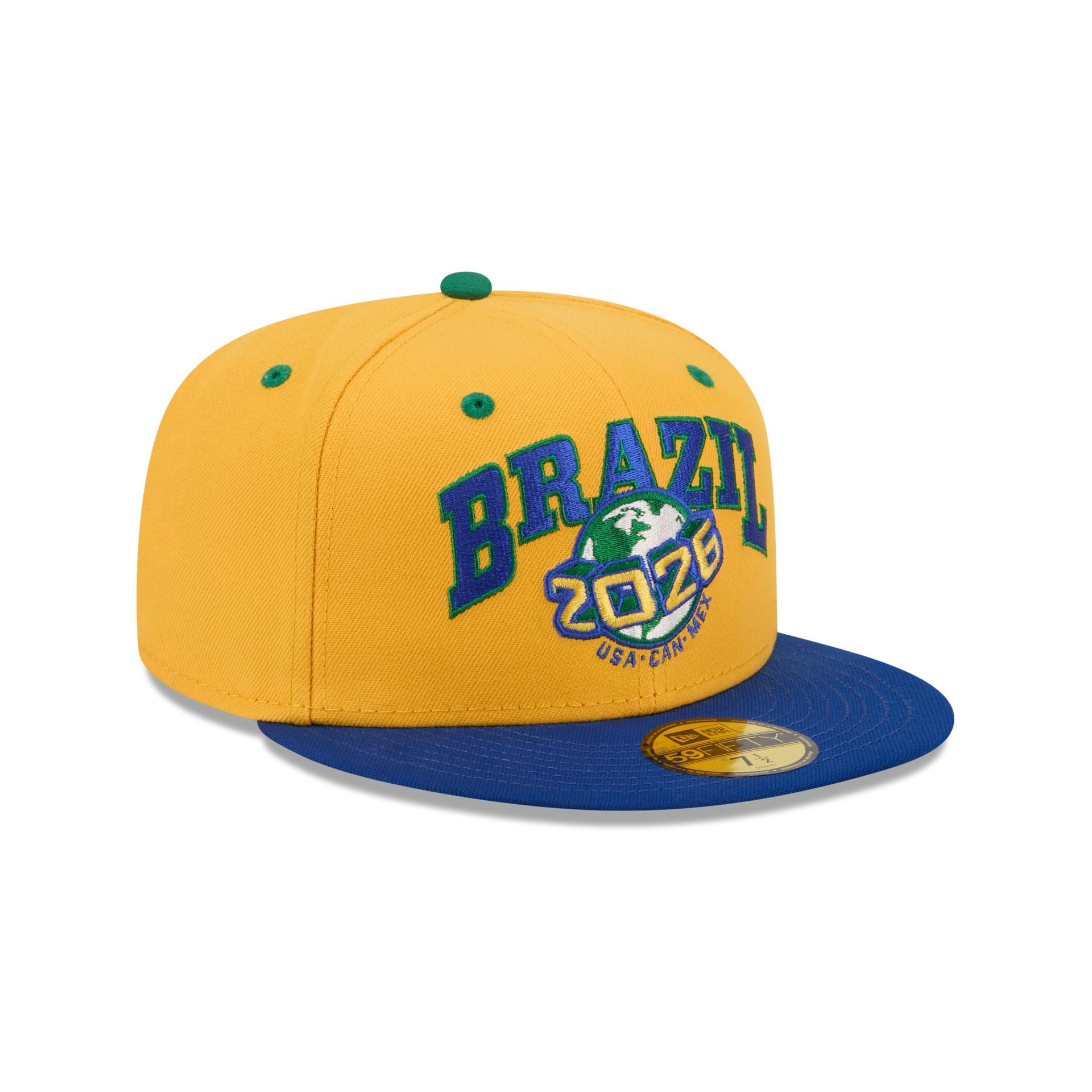 New Era Cap 2026 Brazil Soccer 59FIFTY Fitted Hat