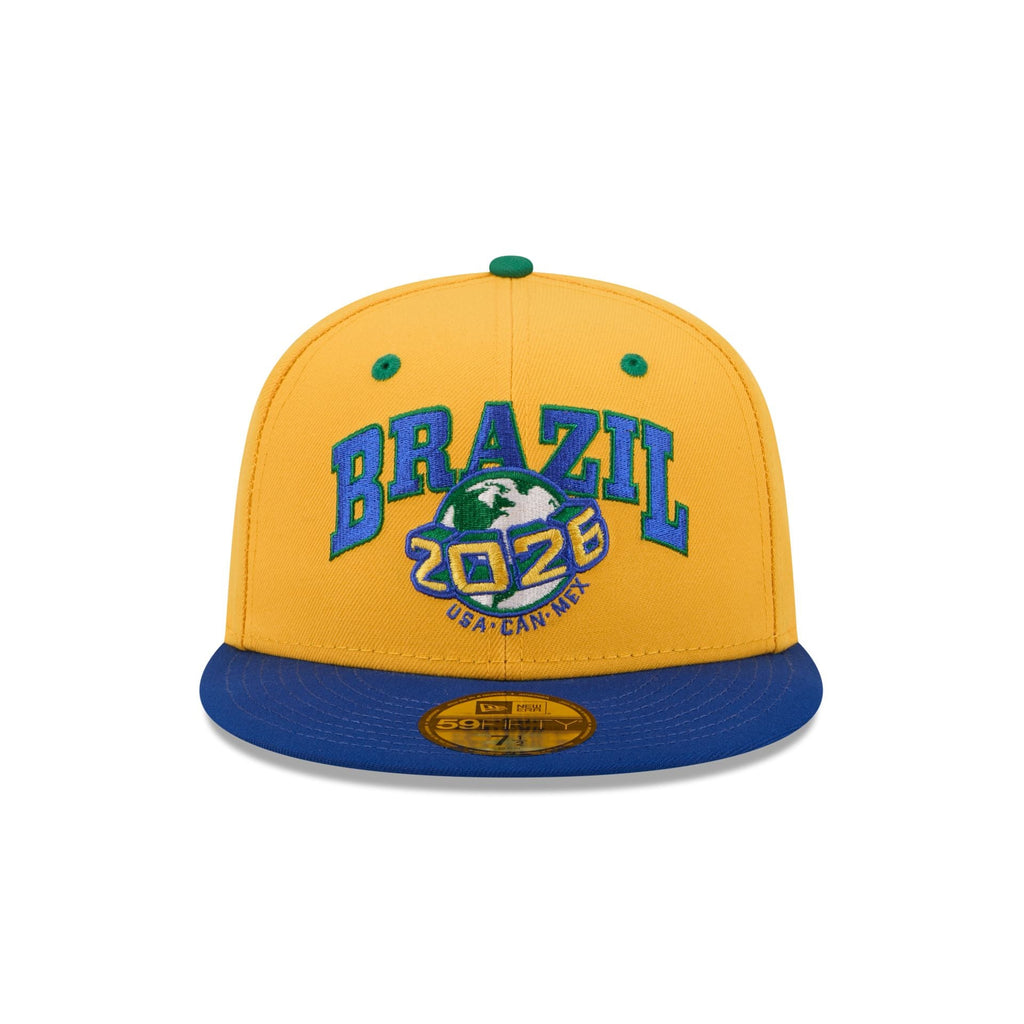 New Era Cap 2026 Brazil Soccer 59FIFTY Fitted Hat
