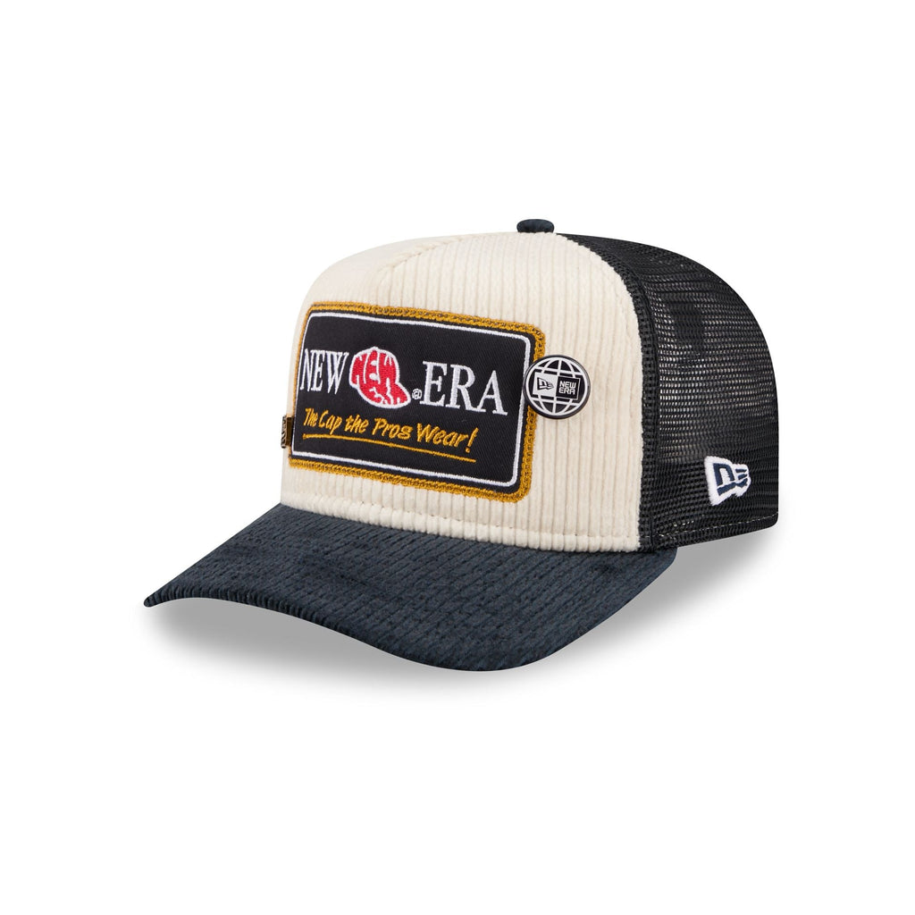 New Era Cap Chrome Corduroy 59FIFTY A-Frame Fitted Trucker Hat