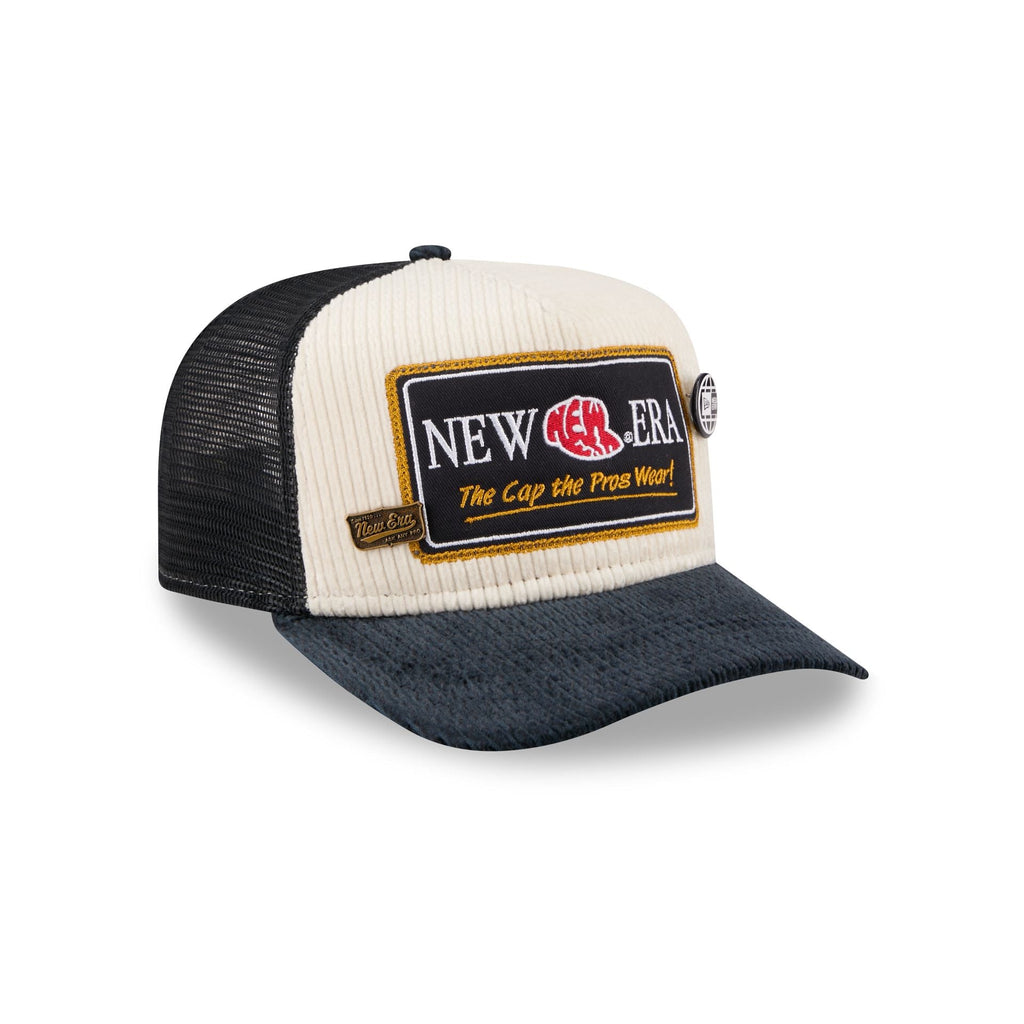 New Era Cap Chrome Corduroy 59FIFTY A-Frame Fitted Trucker Hat