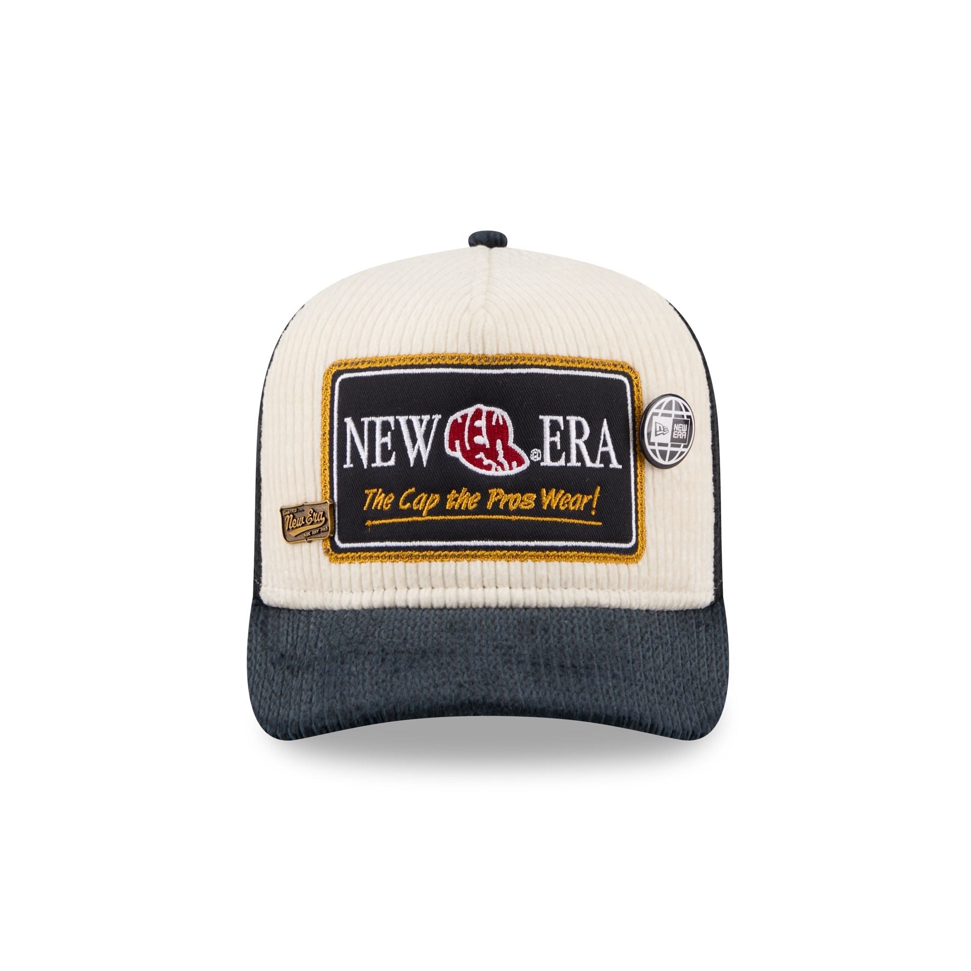 New Era Cap Chrome Corduroy 59FIFTY A-Frame Fitted Trucker Hat