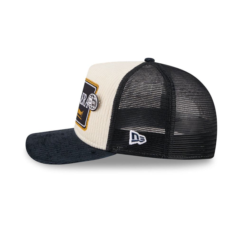 New Era Cap Chrome Corduroy 59FIFTY A-Frame Fitted Trucker Hat