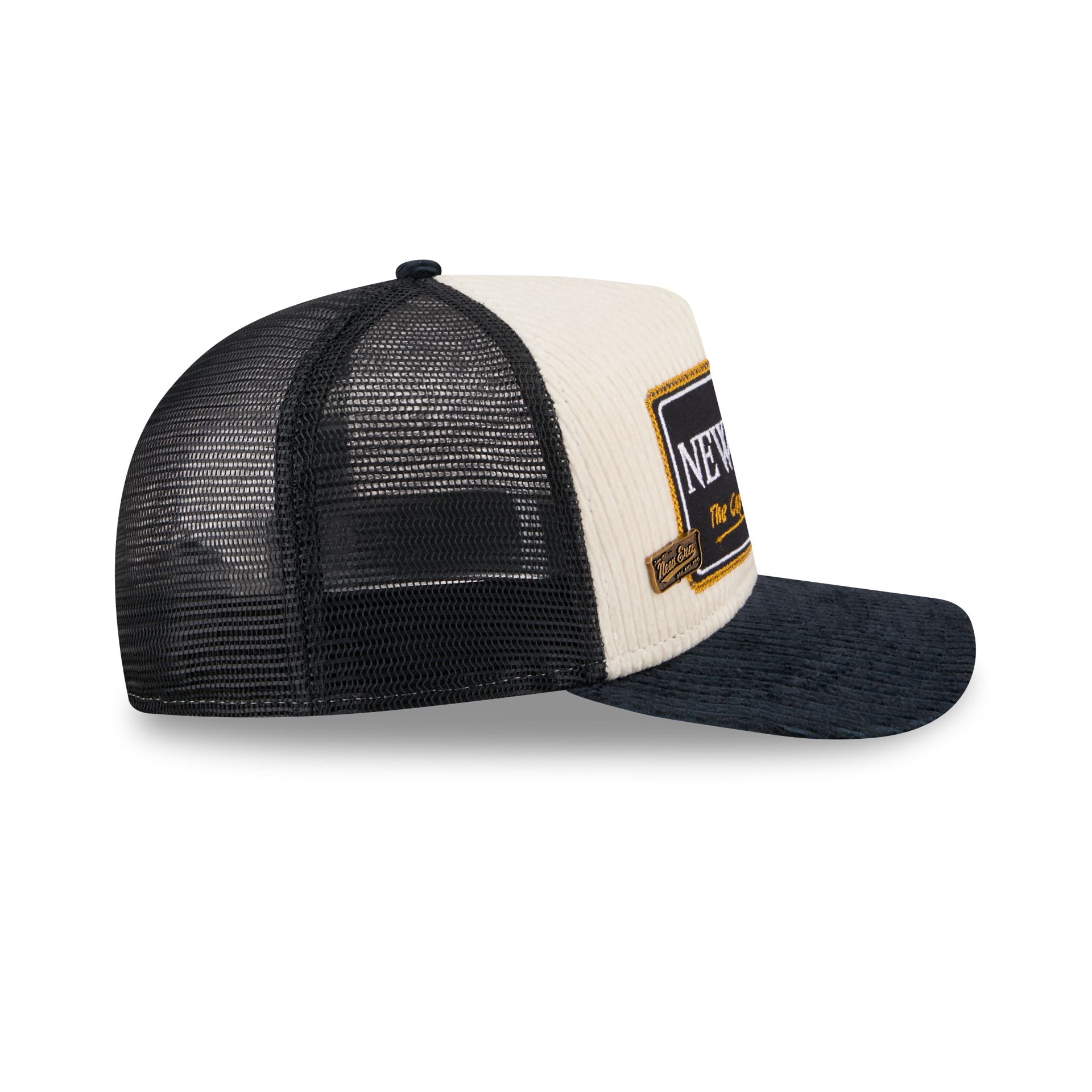 New Era Cap Chrome Corduroy 59FIFTY A-Frame Fitted Trucker Hat