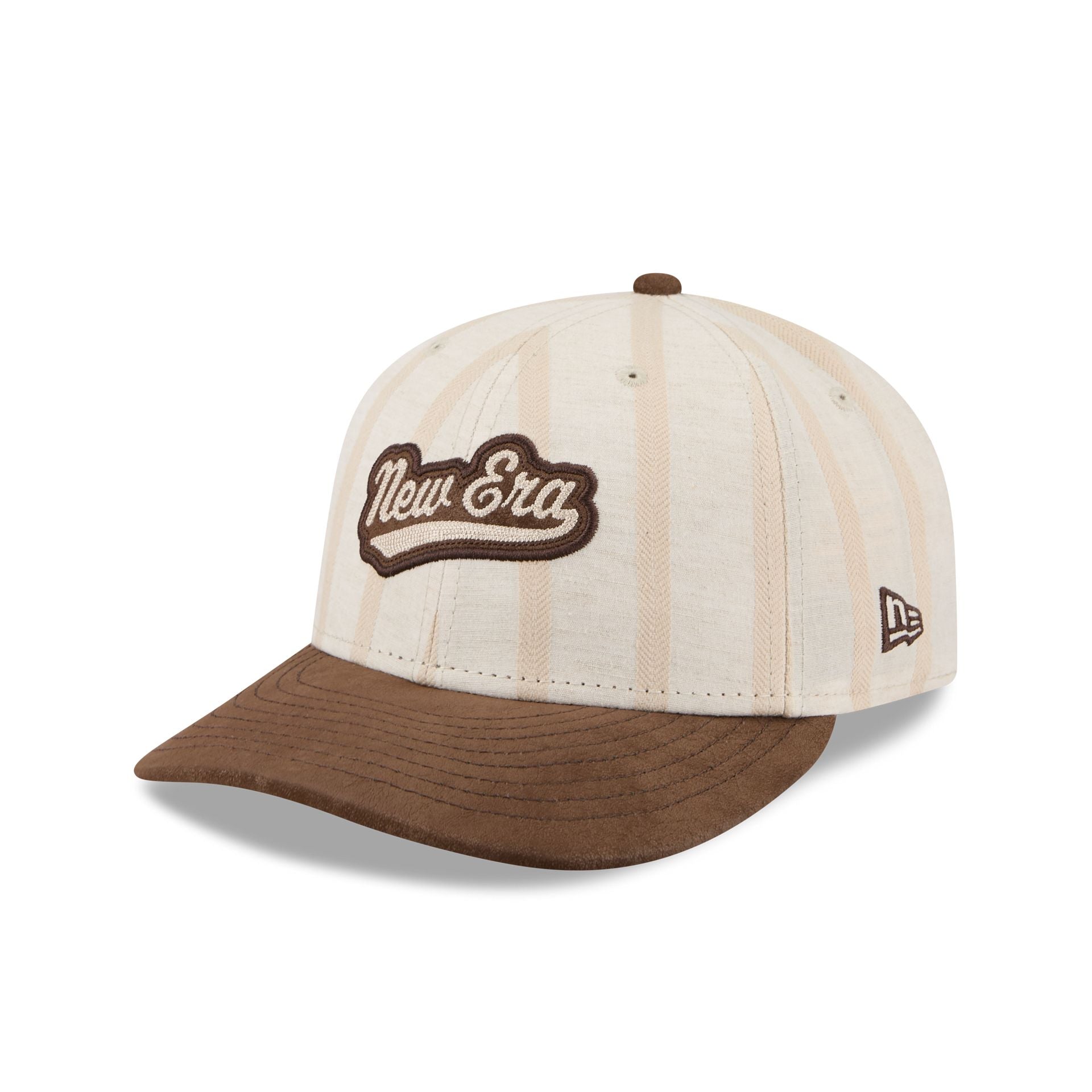 New Era Cap Striped Cotton Low Profile 59FIFTY Fitted Hat