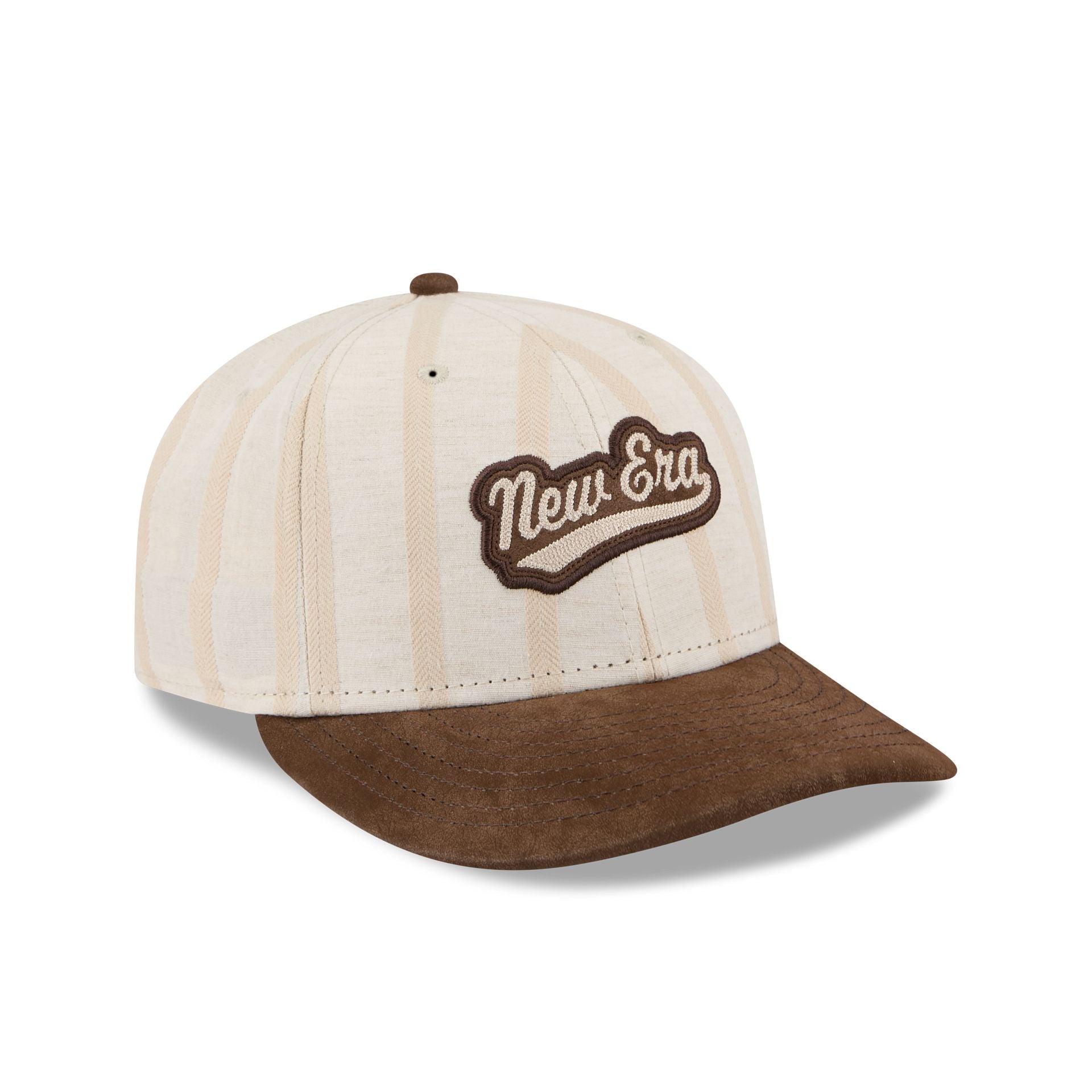 New Era Cap Striped Cotton Low Profile 59FIFTY Fitted Hat