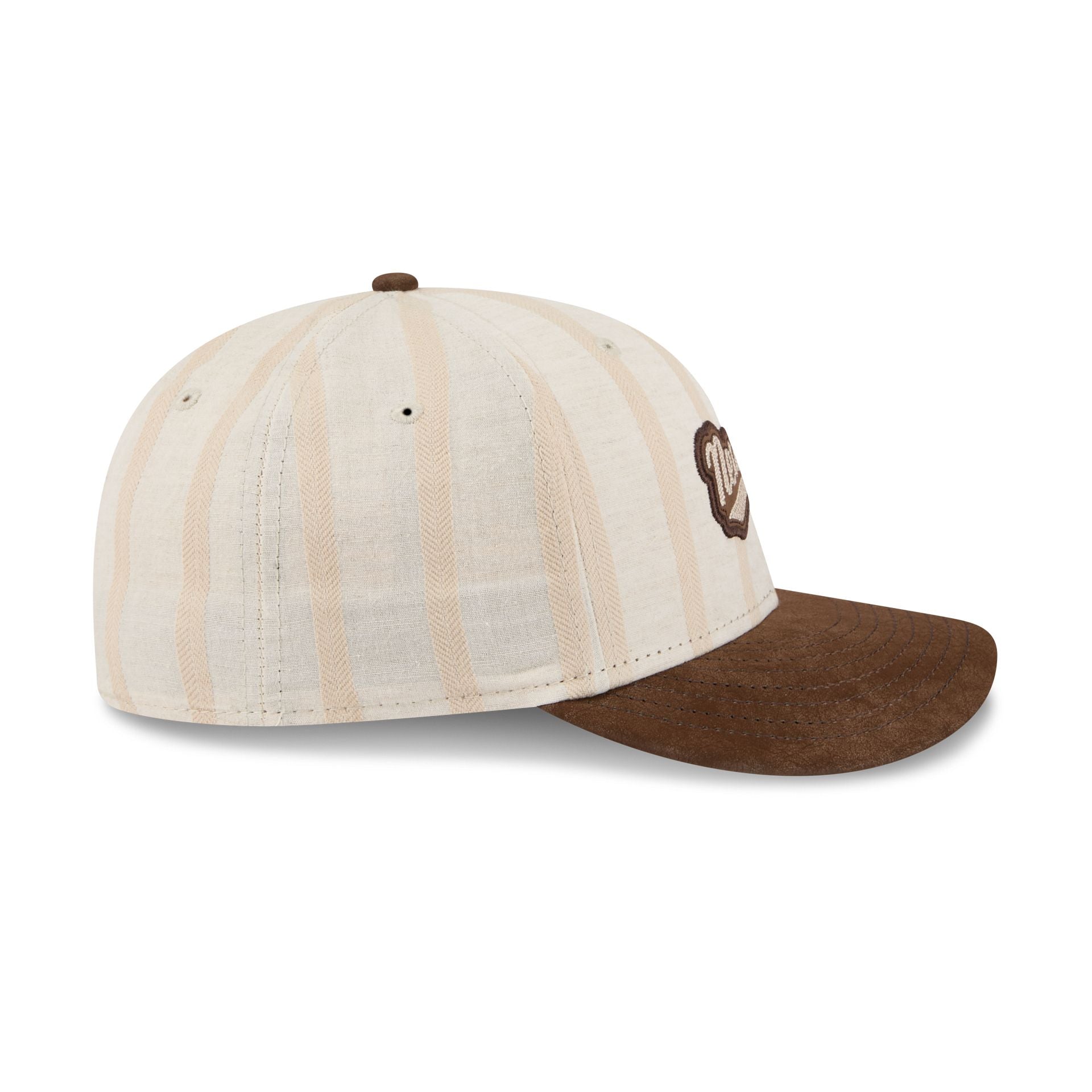 New Era Cap Striped Cotton Low Profile 59FIFTY Fitted Hat