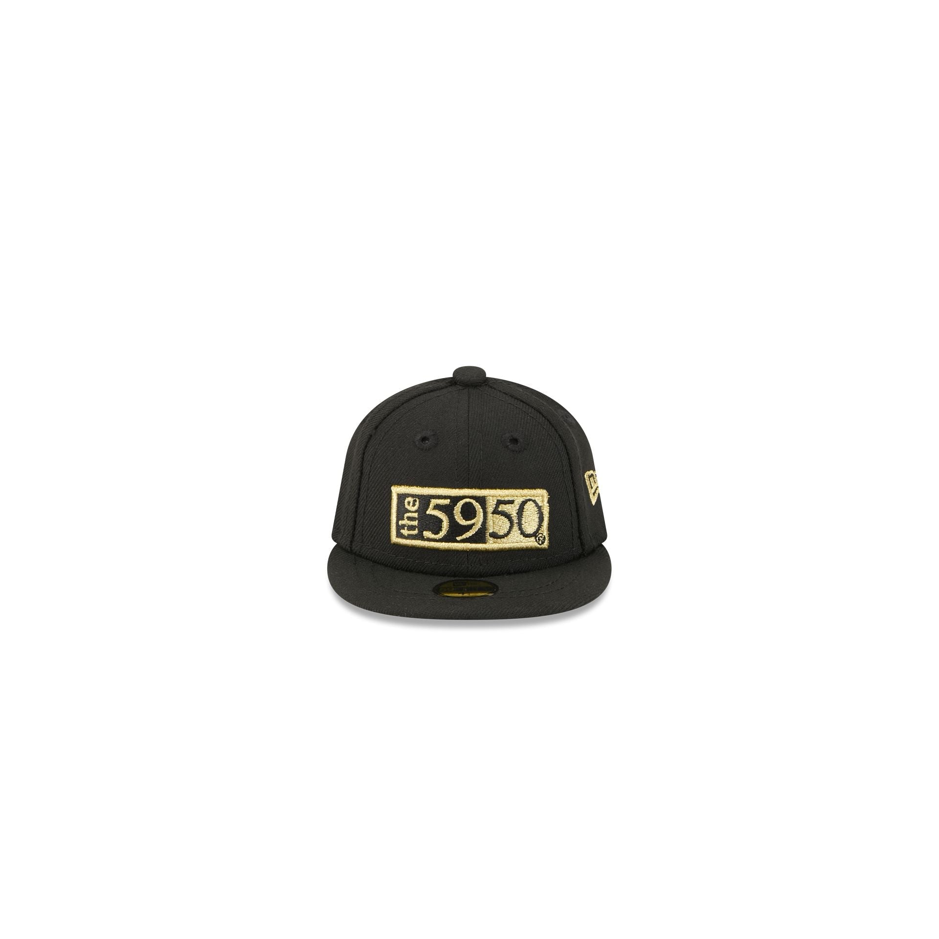 New Era Cap Gold Logo Mini 59FIFTY Fitted Hat