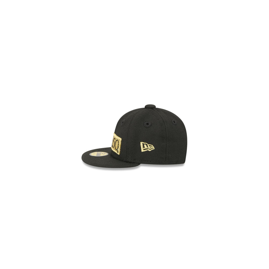 New Era Cap Gold Logo Mini 59FIFTY Fitted Hat
