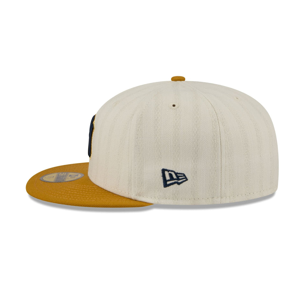 New York Yankees Chrome Herringbone 59FIFTY Fitted Hat