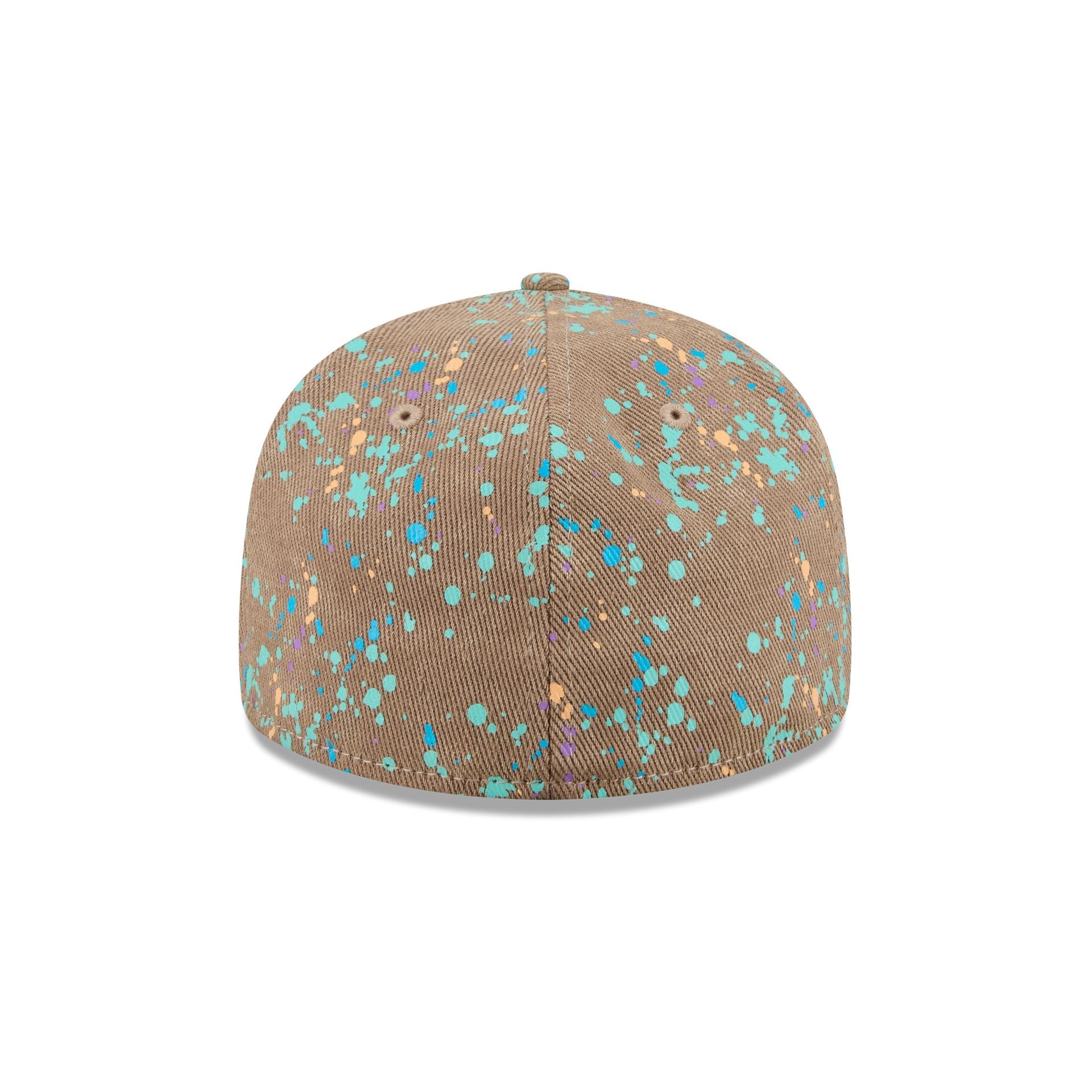 New Era Cap Gold Tier Denim Splash Retro Crown 59FIFTY Fitted Hat