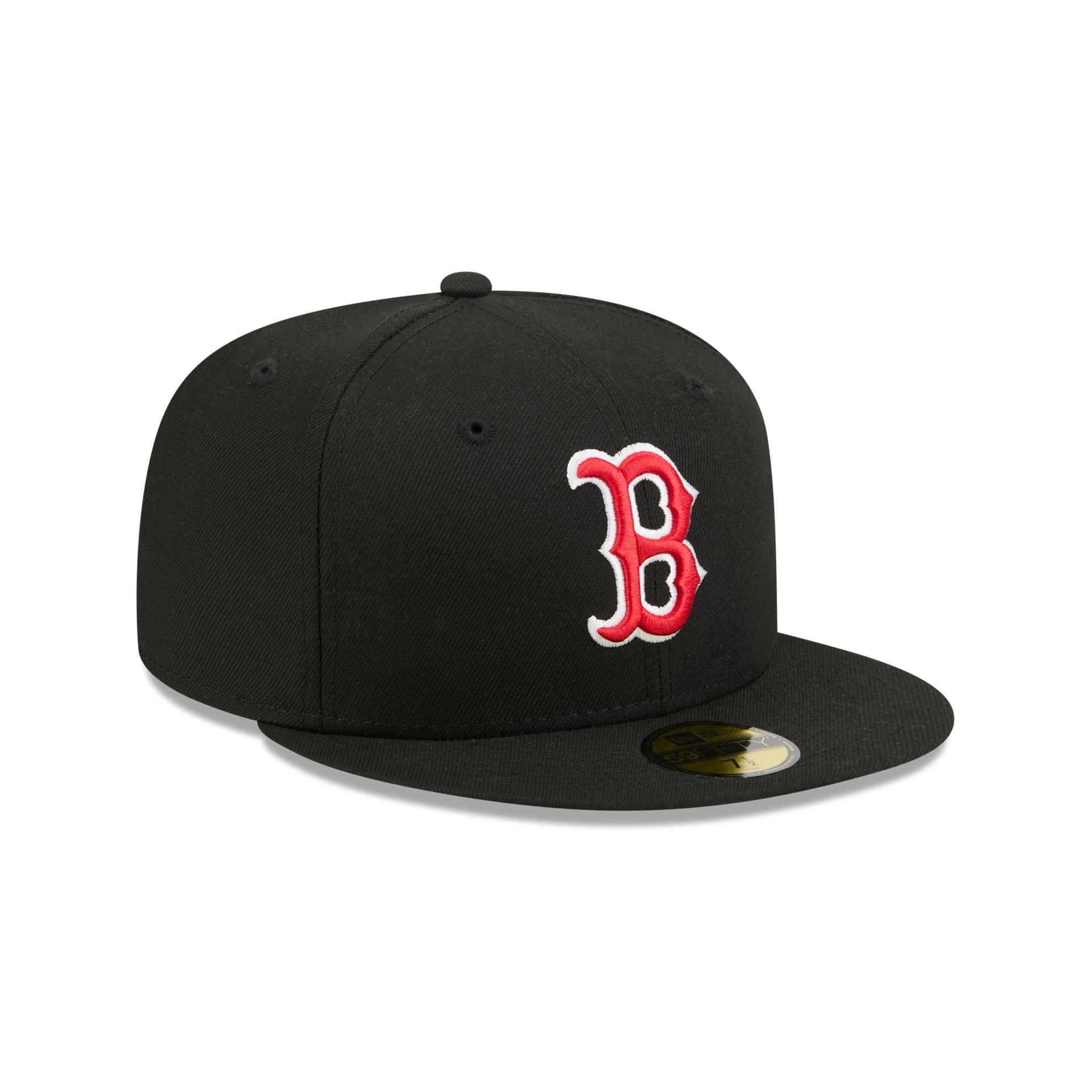 Boston Red Sox Black Basic 59FIFTY Fitted Hat