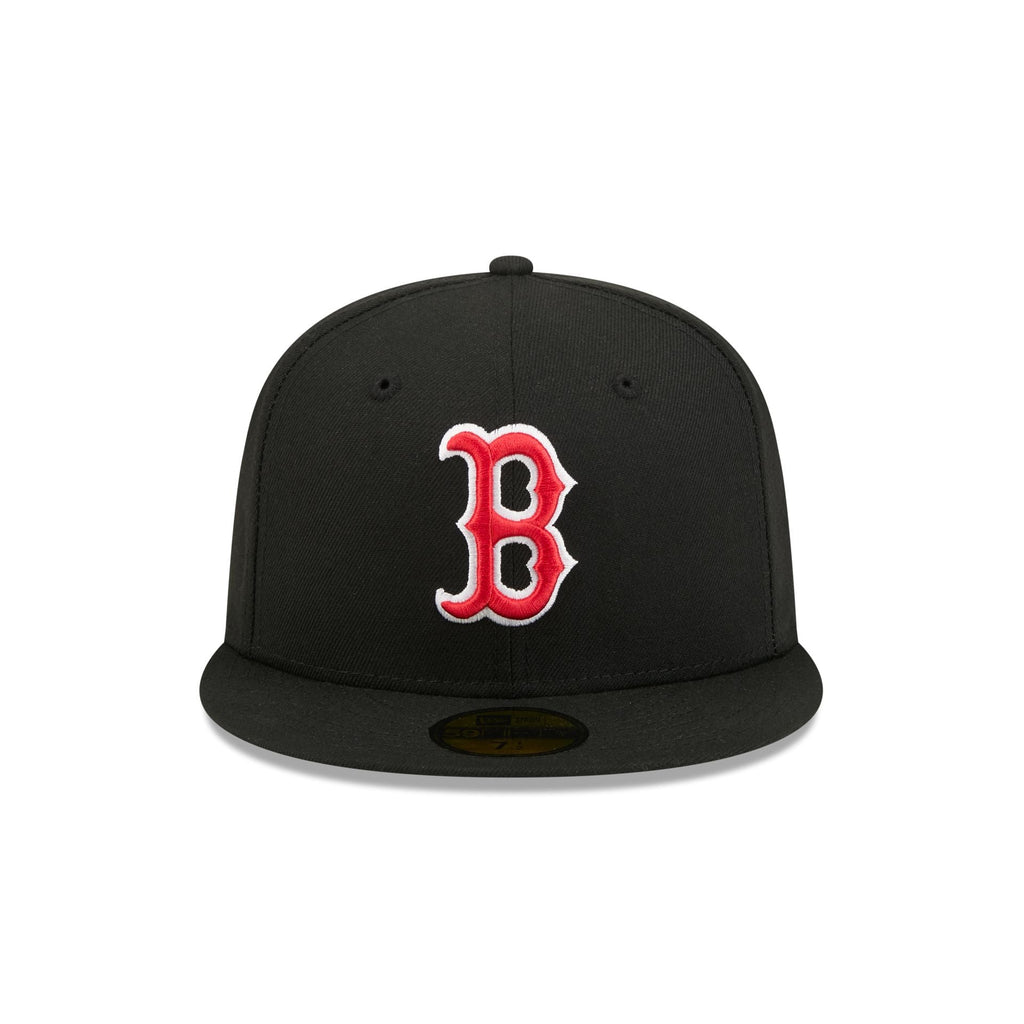 Boston Red Sox Black Basic 59FIFTY Fitted Hat