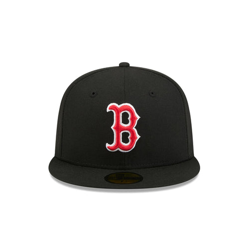 Boston Red Sox Black Basic 59FIFTY Fitted Hat