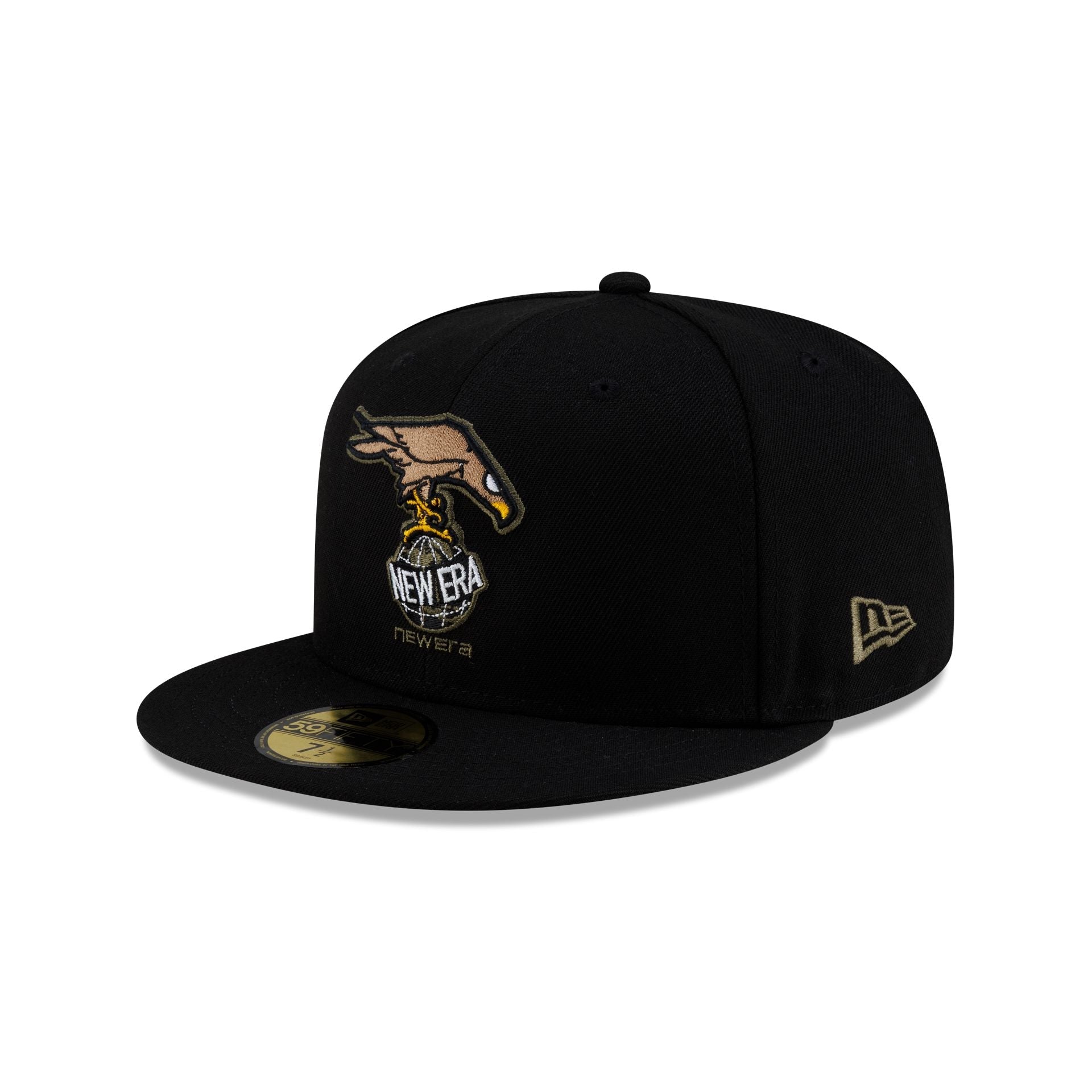 Rodrigo Roji x New Era Cap Soccer Black 59FIFTY Fitted Hat