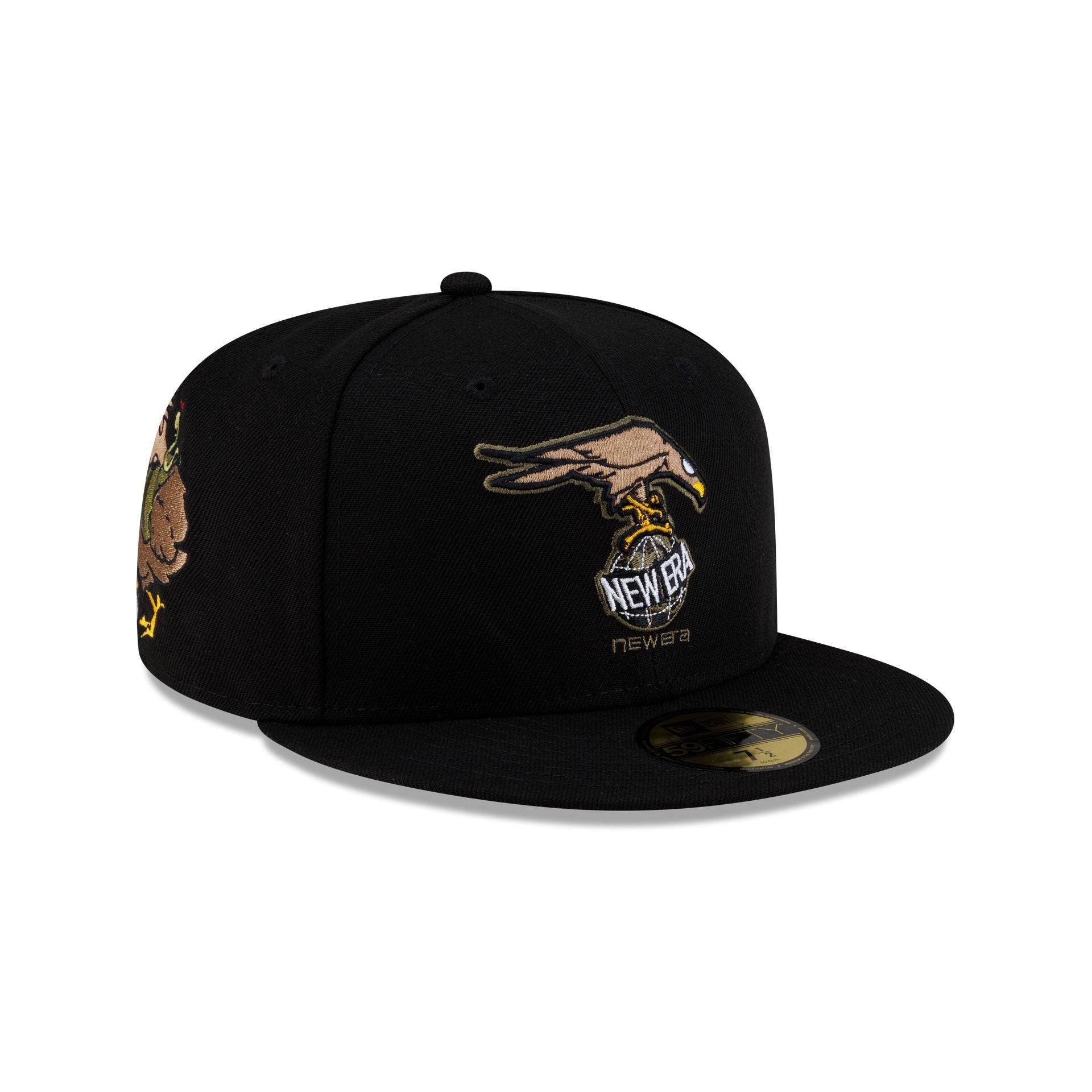Rodrigo Roji x New Era Cap Soccer Black 59FIFTY Fitted Hat