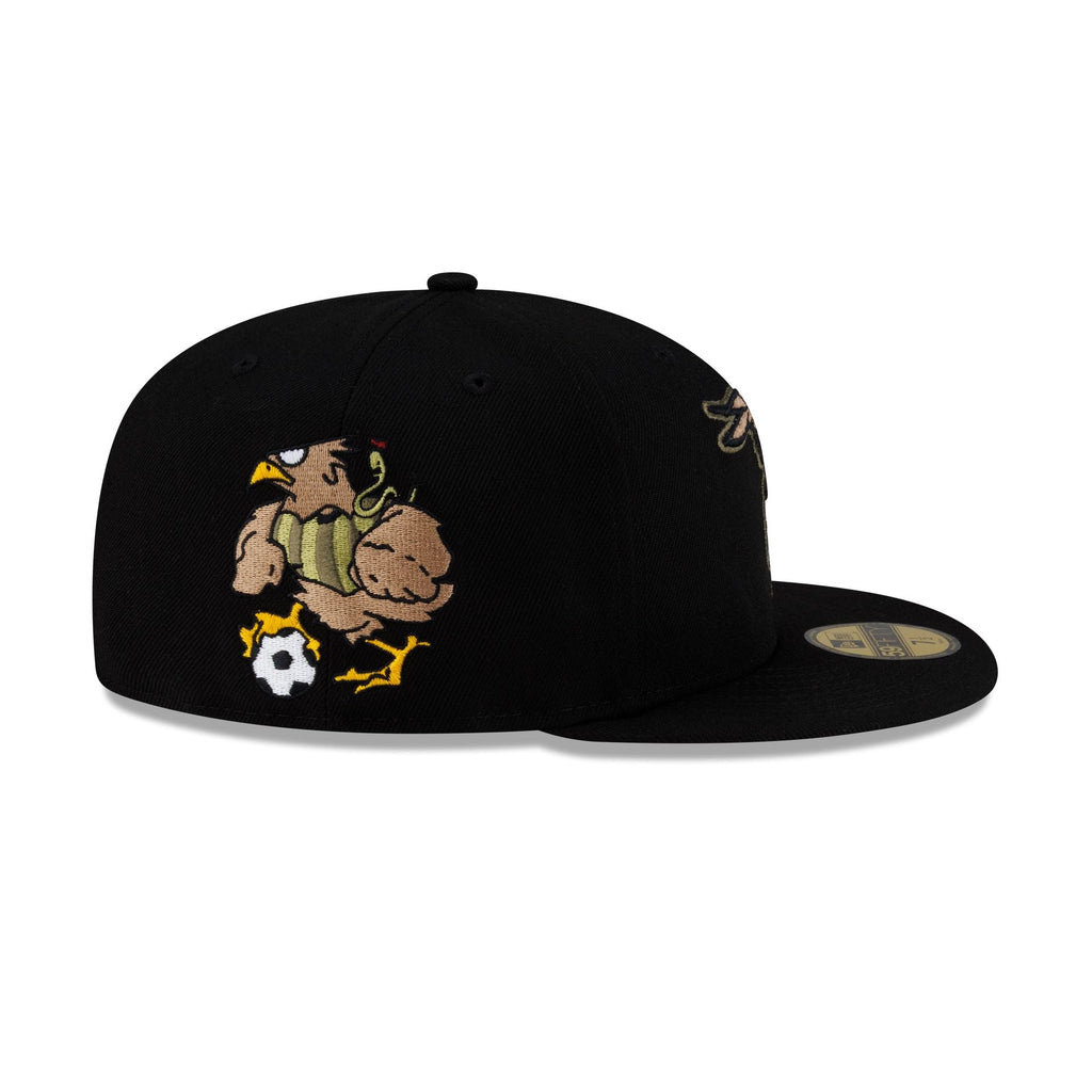 Rodrigo Roji x New Era Cap Soccer Black 59FIFTY Fitted Hat