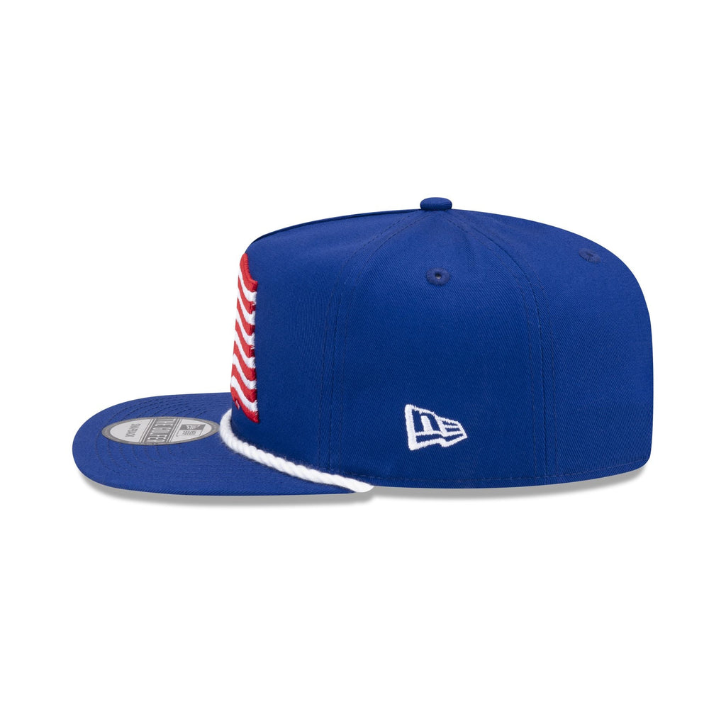 New Era Cap American Flag Blue Golfer Hat