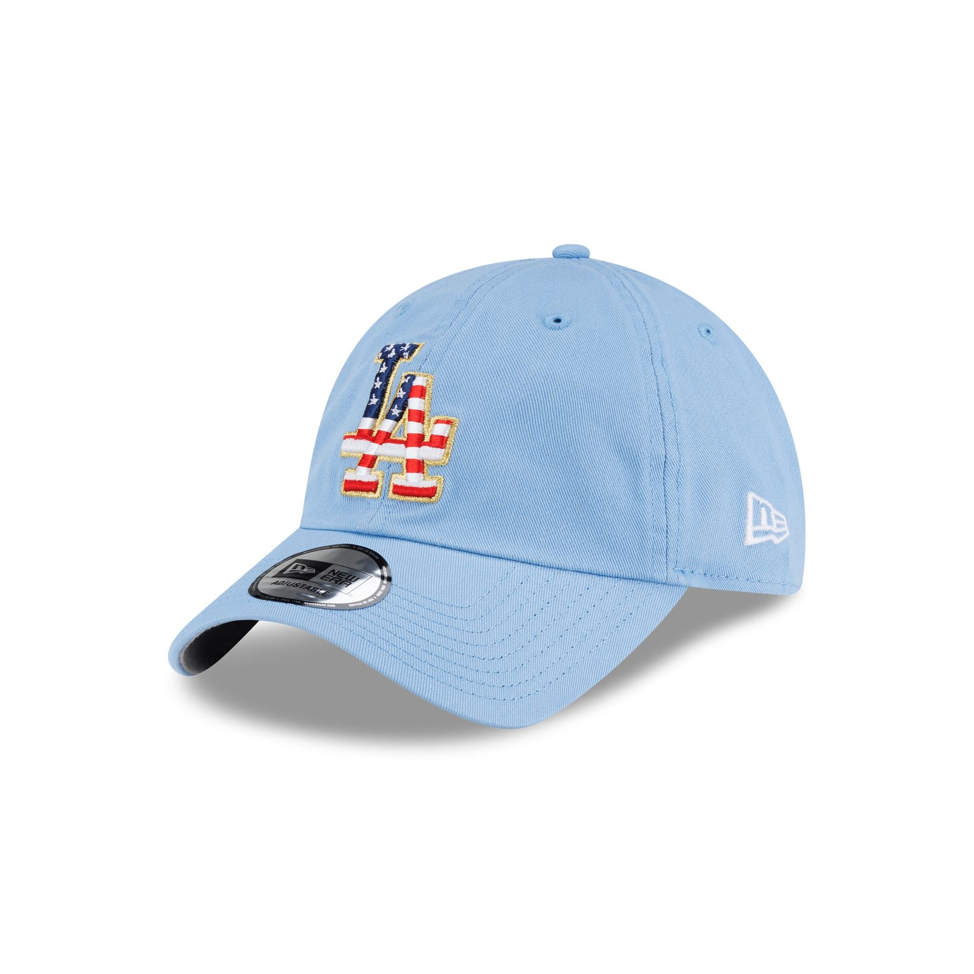 Los Angeles Dodgers Red, White & Blue Casual Classic Adjustable Hat