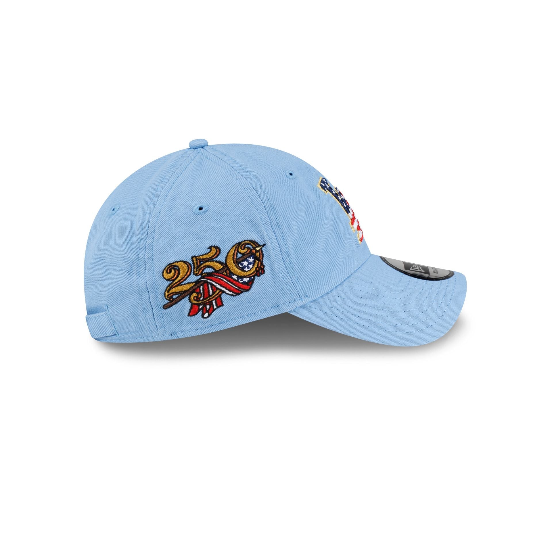 Los Angeles Dodgers Red, White & Blue Casual Classic Adjustable Hat