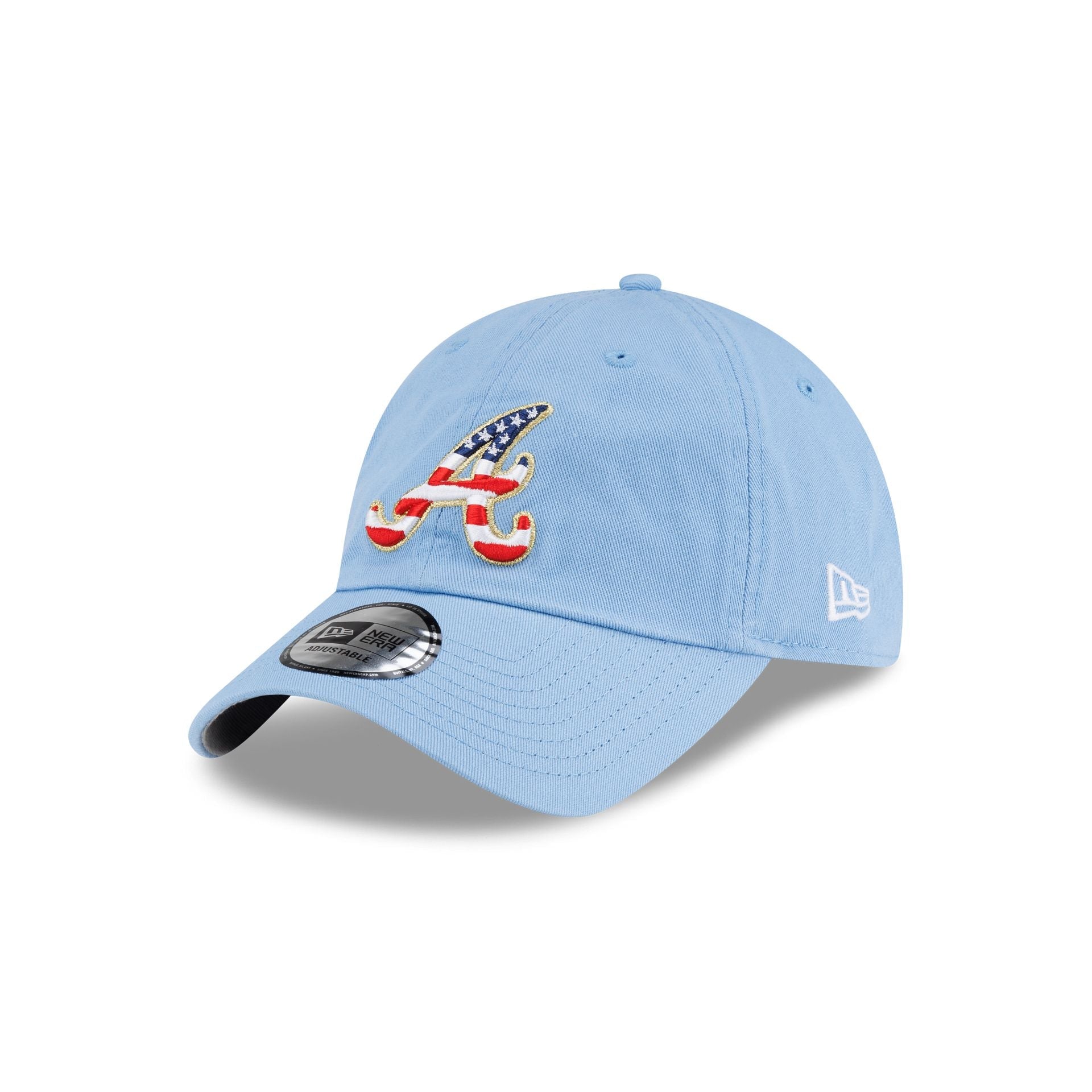 Atlanta Braves Red, White & Blue Casual Classic Adjustable Hat