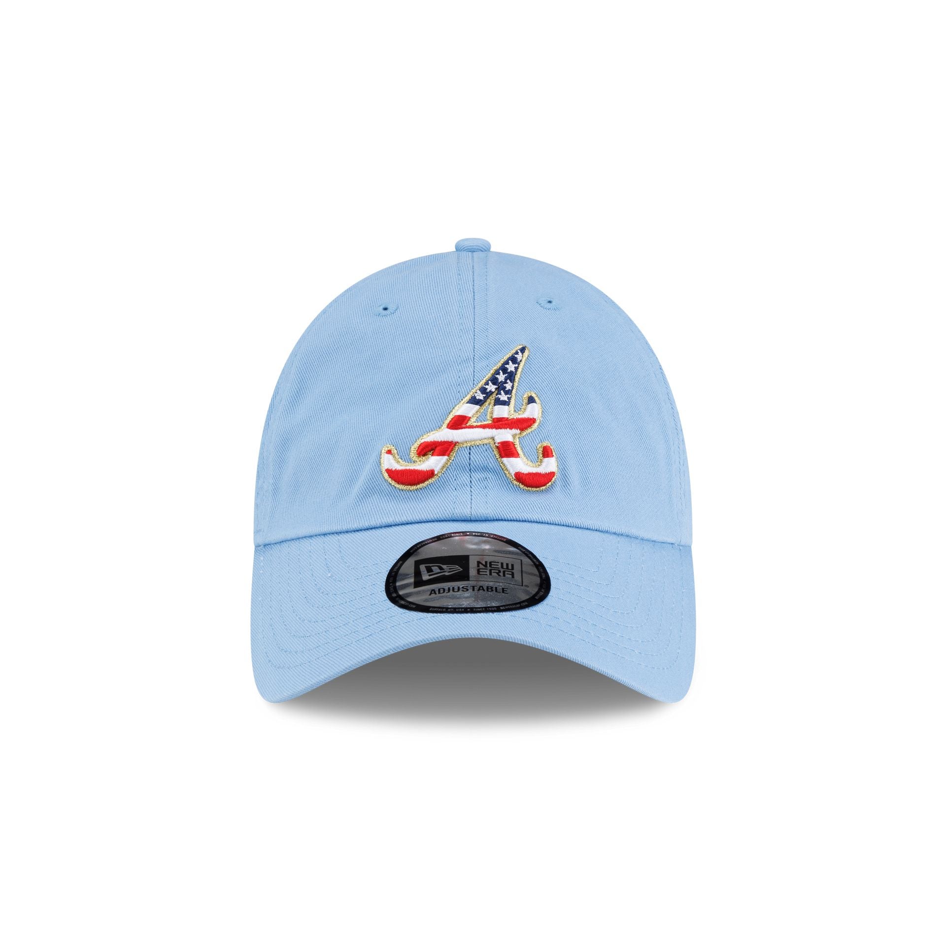 Atlanta Braves Red, White & Blue Casual Classic Adjustable Hat