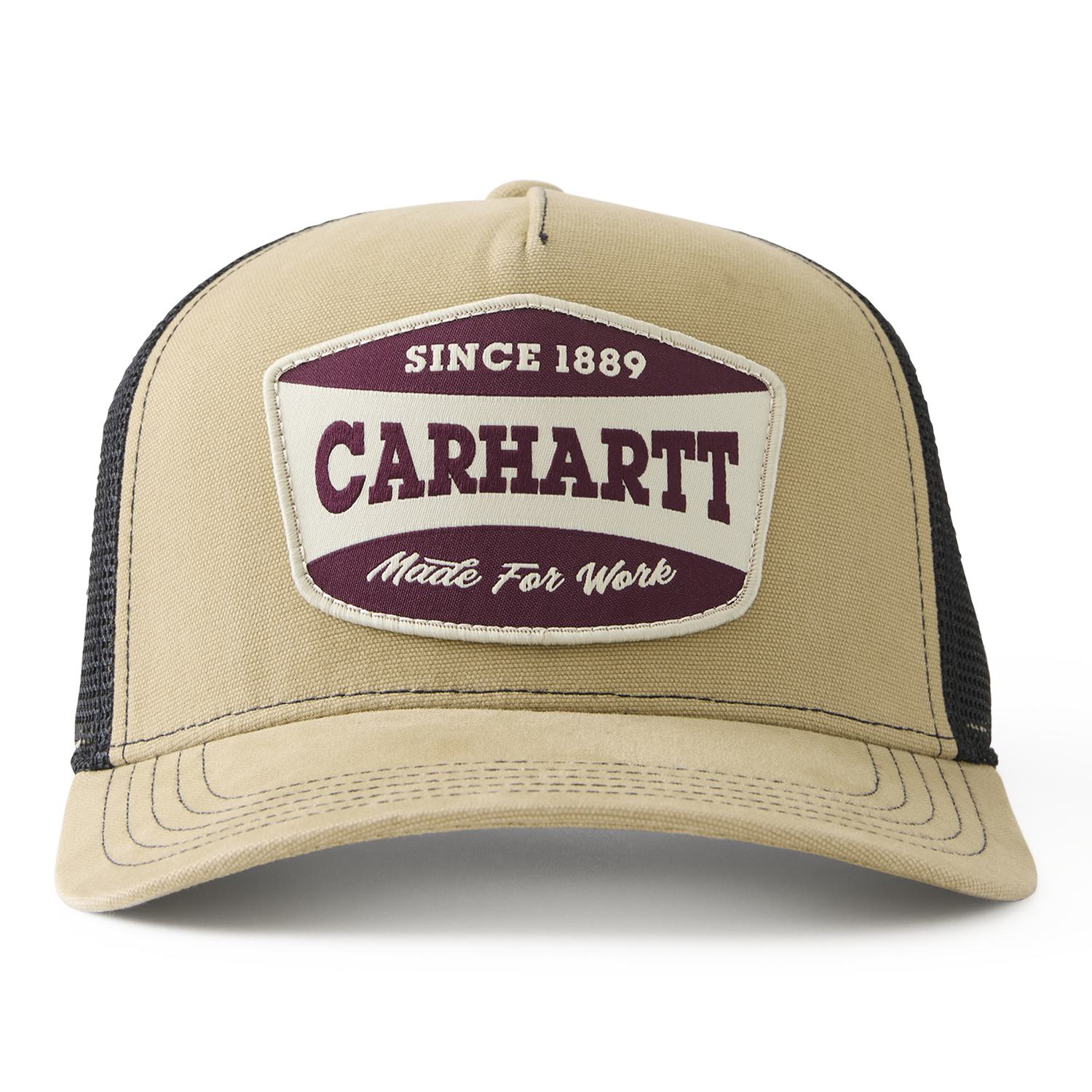 Carhartt Canvas Mesh-Back Patch Cap