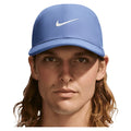 Unisex Dri-FIT Club Unstructured Featherlight Tennis Cap Indigo Storm and White