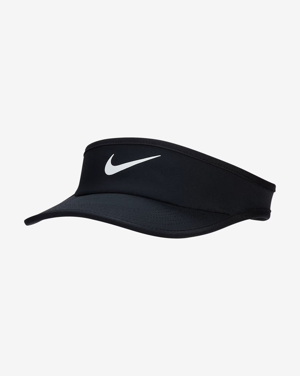 Nike Junior DriFit Ace Visor in Black/White