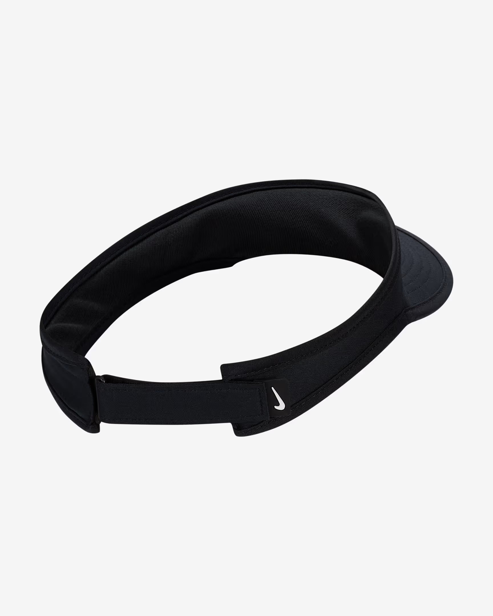 Nike Junior DriFit Ace Visor in Black/White