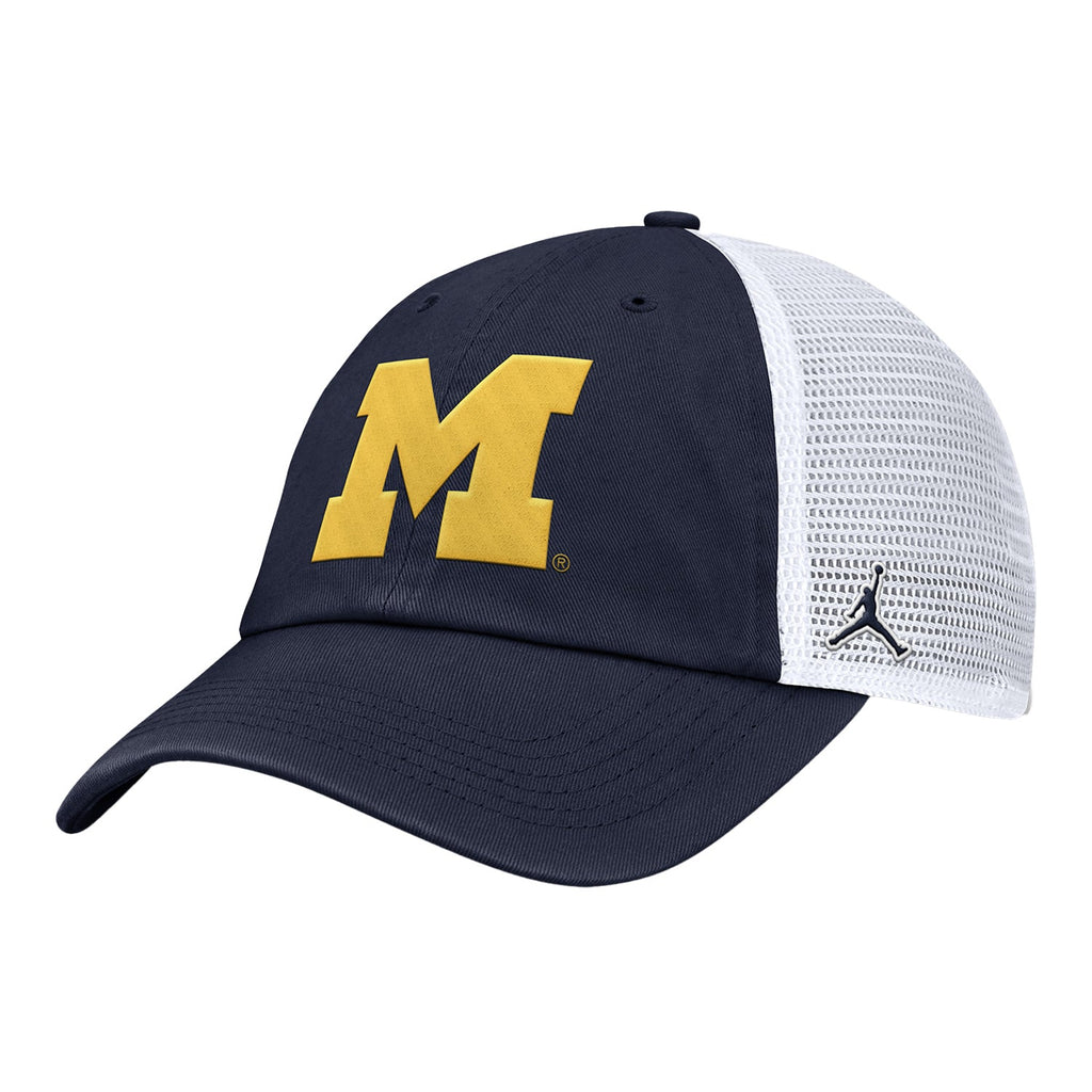 Michigan Wolverines Jordan Brand 'Block M' Flex Navy Hat